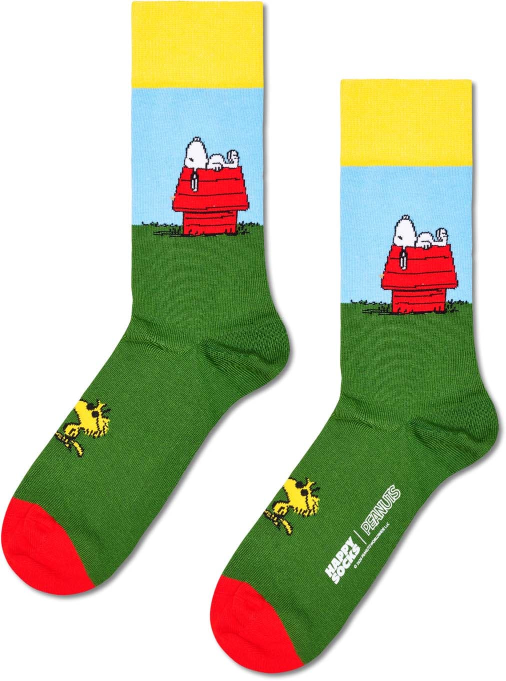 Happy Socks Unisex Socken Peanuts Garden Chill