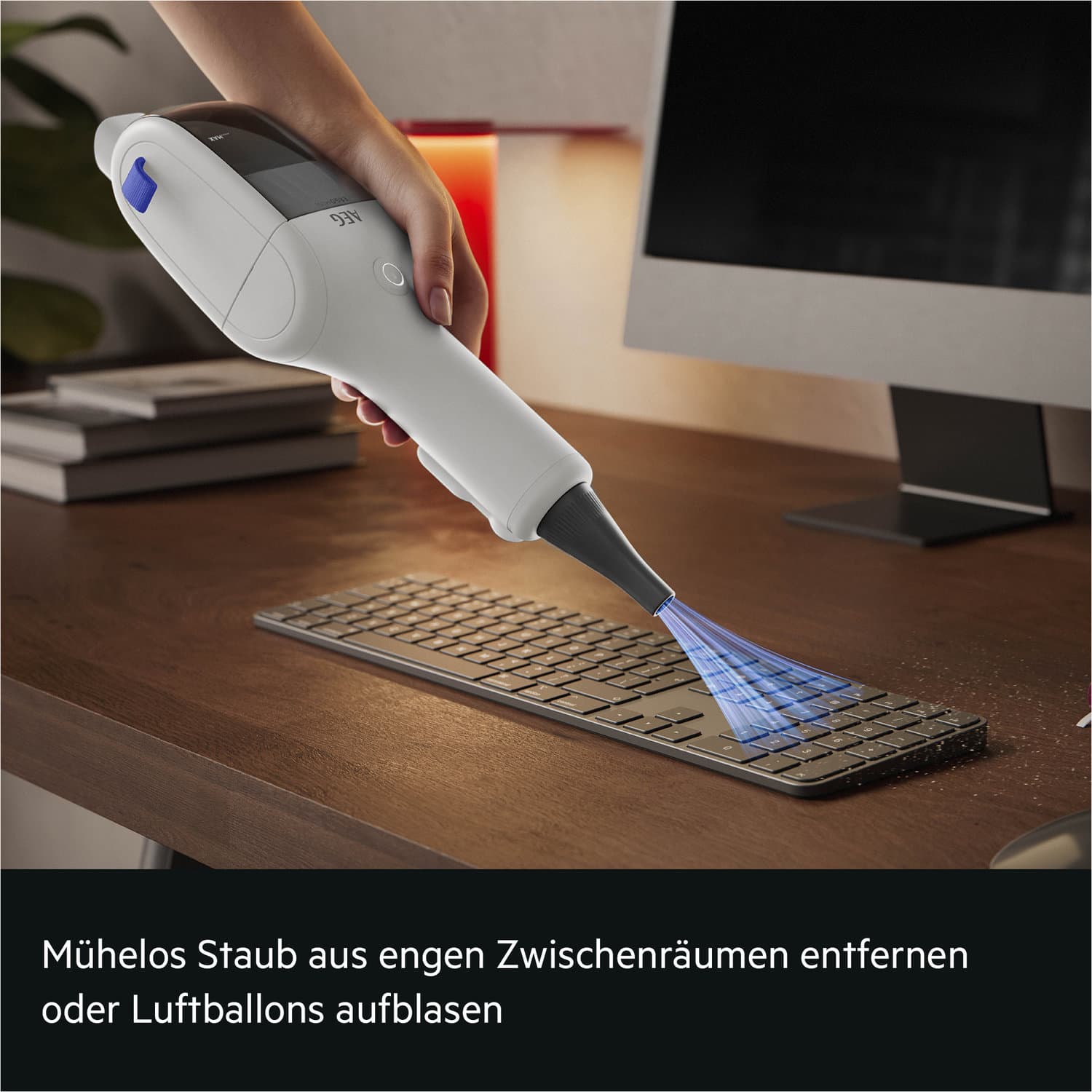 AEG Ergomini Akku Handstaub-Sauger AH1EM10SW
