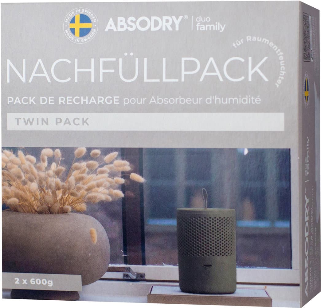 ABSODRY® Duo Family Nachfüllpackung Twin Pack
