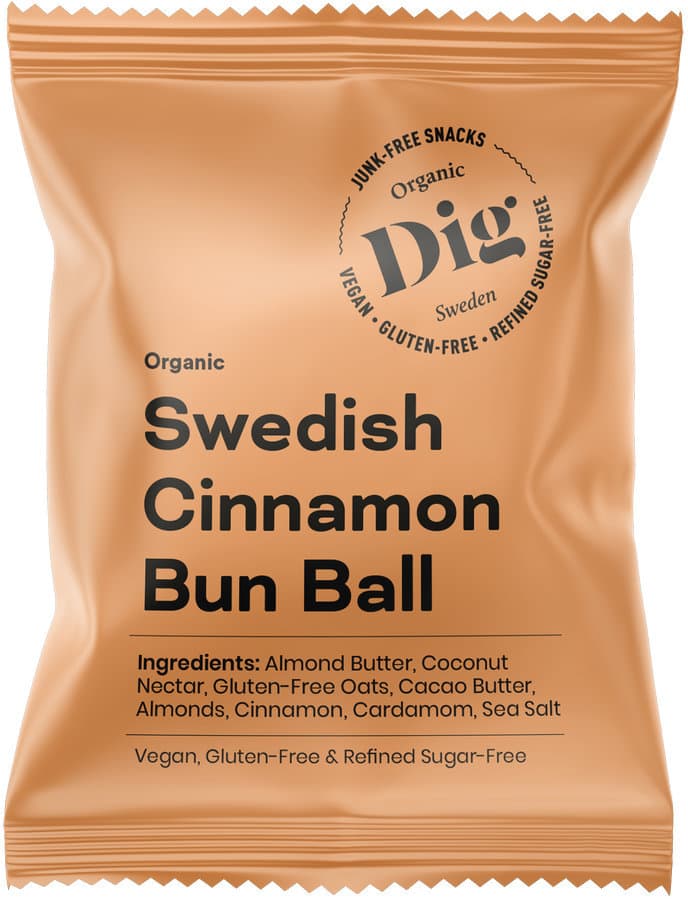 Dig Bio Swedish Cinnamon Bun Ball