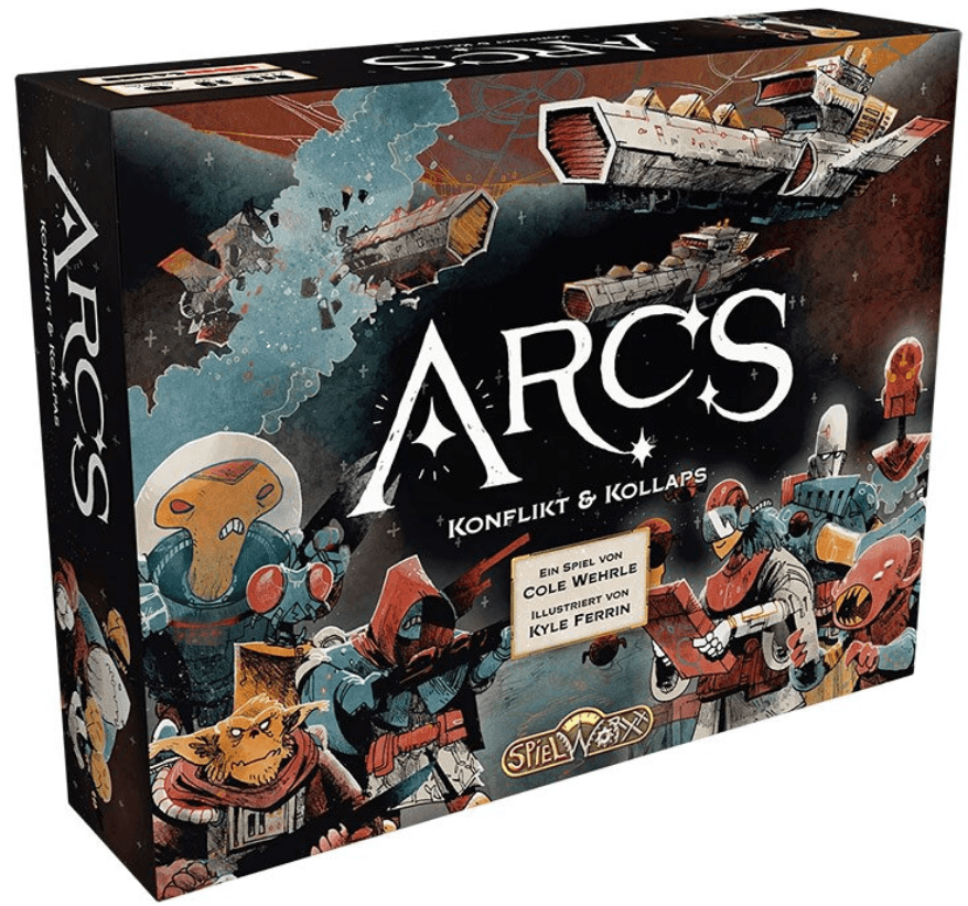 Spielworxx Arcs DE – Sci-Fi-Strategiespiel mit Kartensteuerung ab 14 Jahren