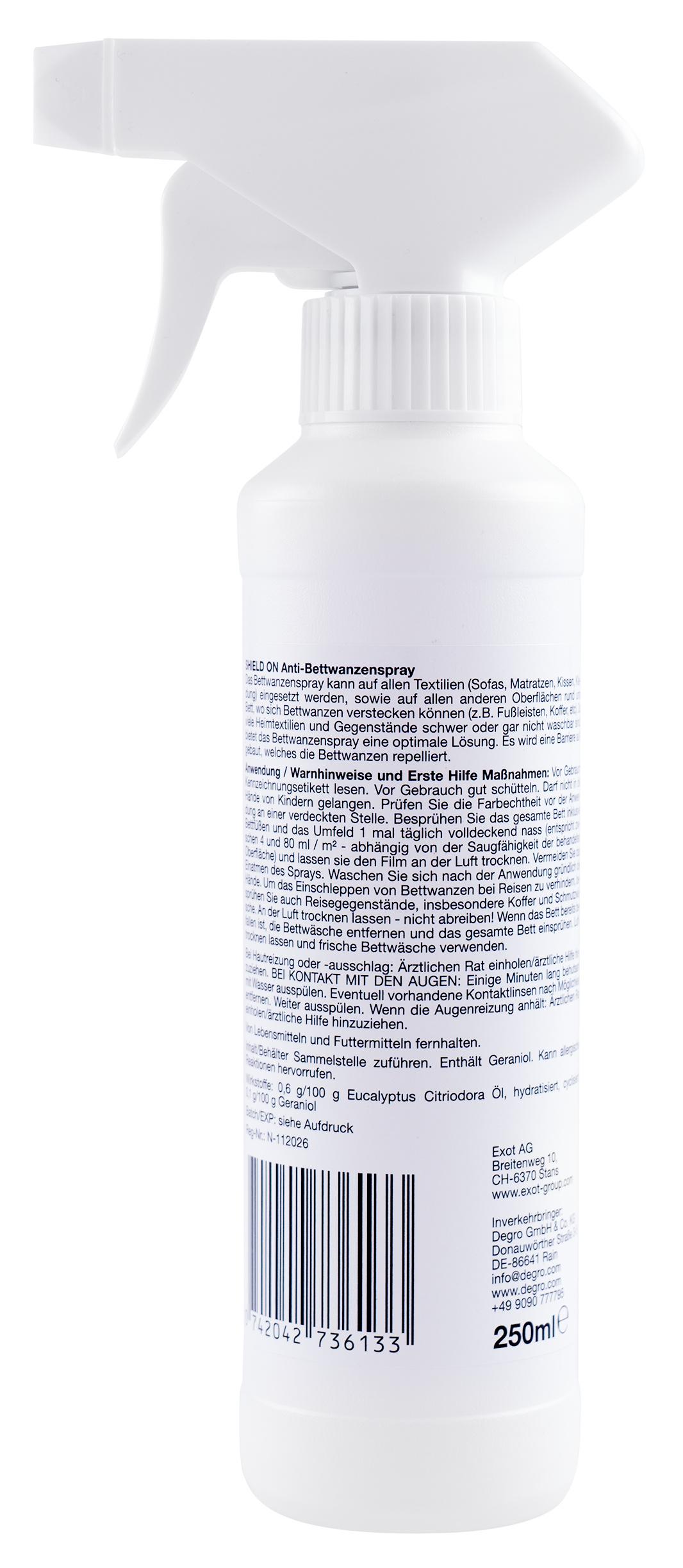 Produktbild SHIELD ON Anti Bettwanzenspray 2 von 2