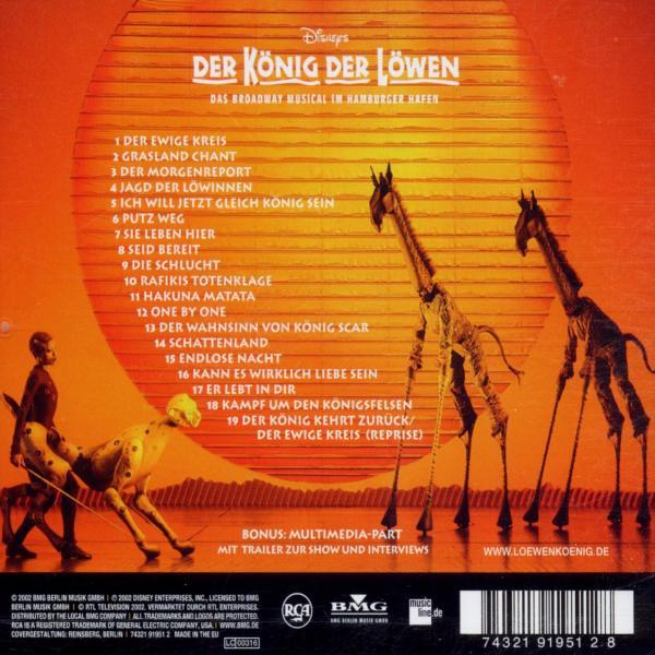 Produktbild Der König Der Löwen (Dt.Vers.) 3 von 3