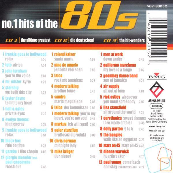 Produktbild No.1 Hit-Box Of The 80's 3 von 3