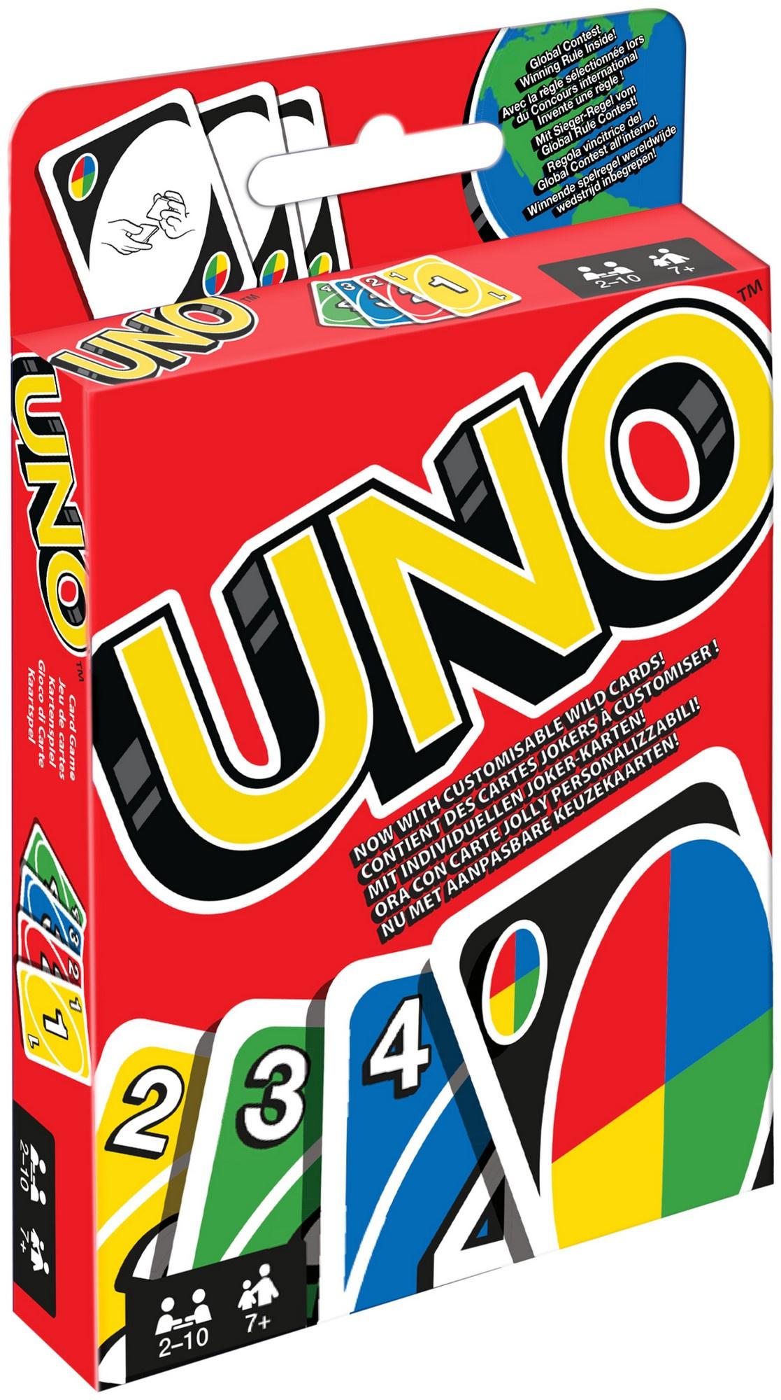 Produktbild Mattel Games UNO Kartenspiel, Gesellschaftsspiel, Familienspiel, Kinderspiel 4 von 6