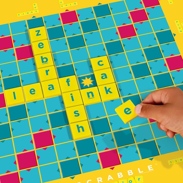 Pokemon Brettspiel MATTEL GAMES Scrabble Zwei In Eins - Doppelseitiges