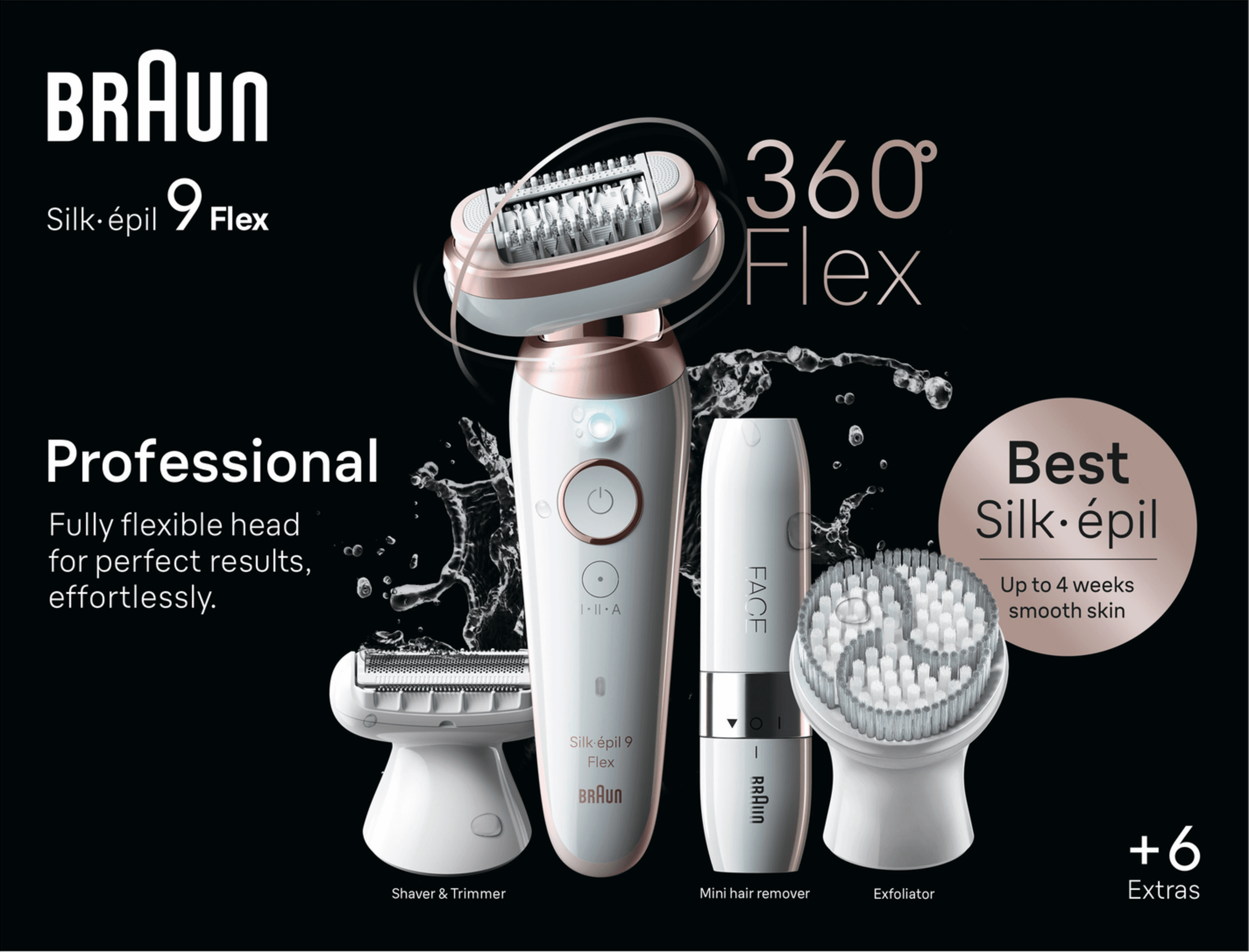 BRAUN Silk-épil 9 Flex 9-360 3D