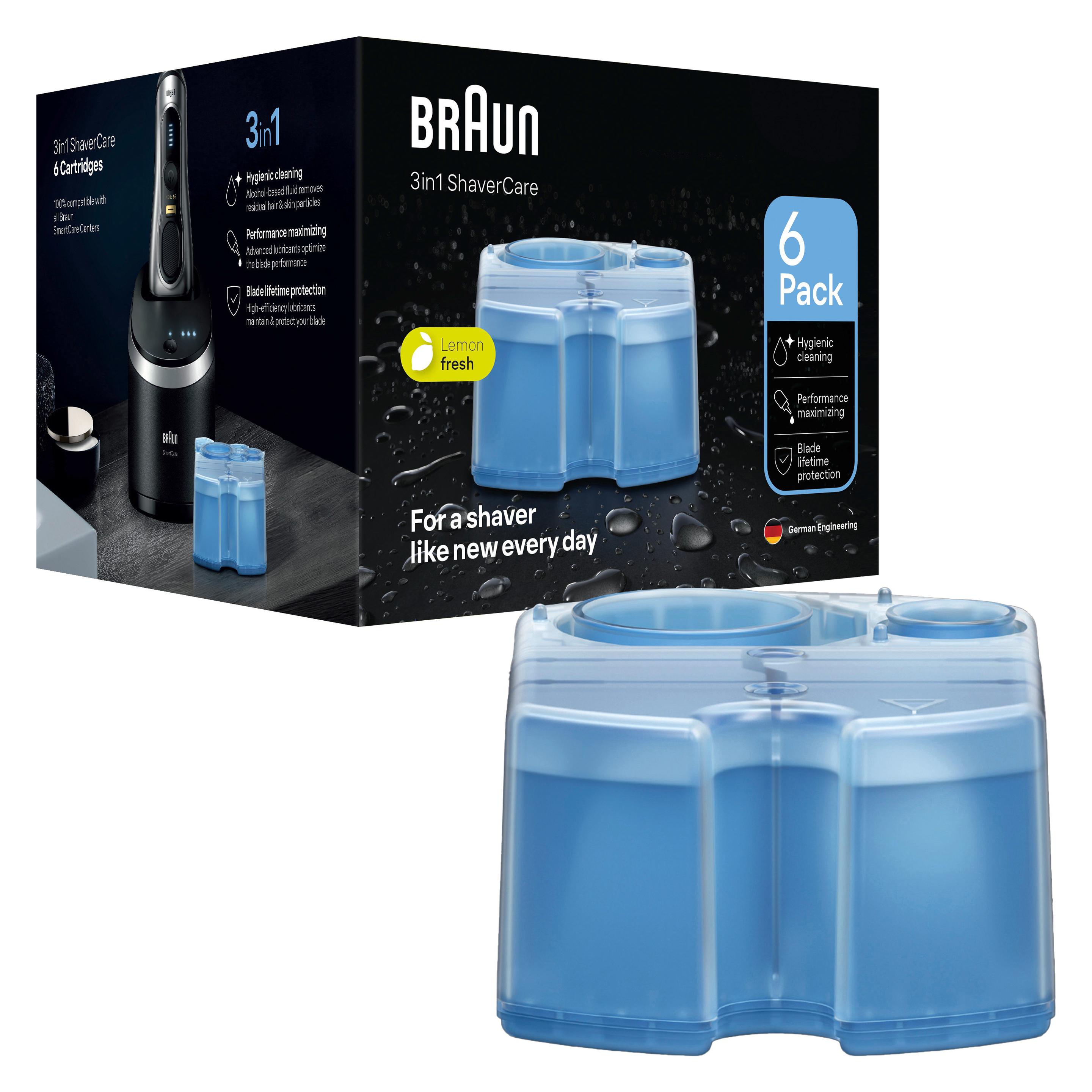 Produktbild BRAUN 3-in-1 ShaverCare Reinigungskartuschen für Reinigungsstationen 4 von 6
