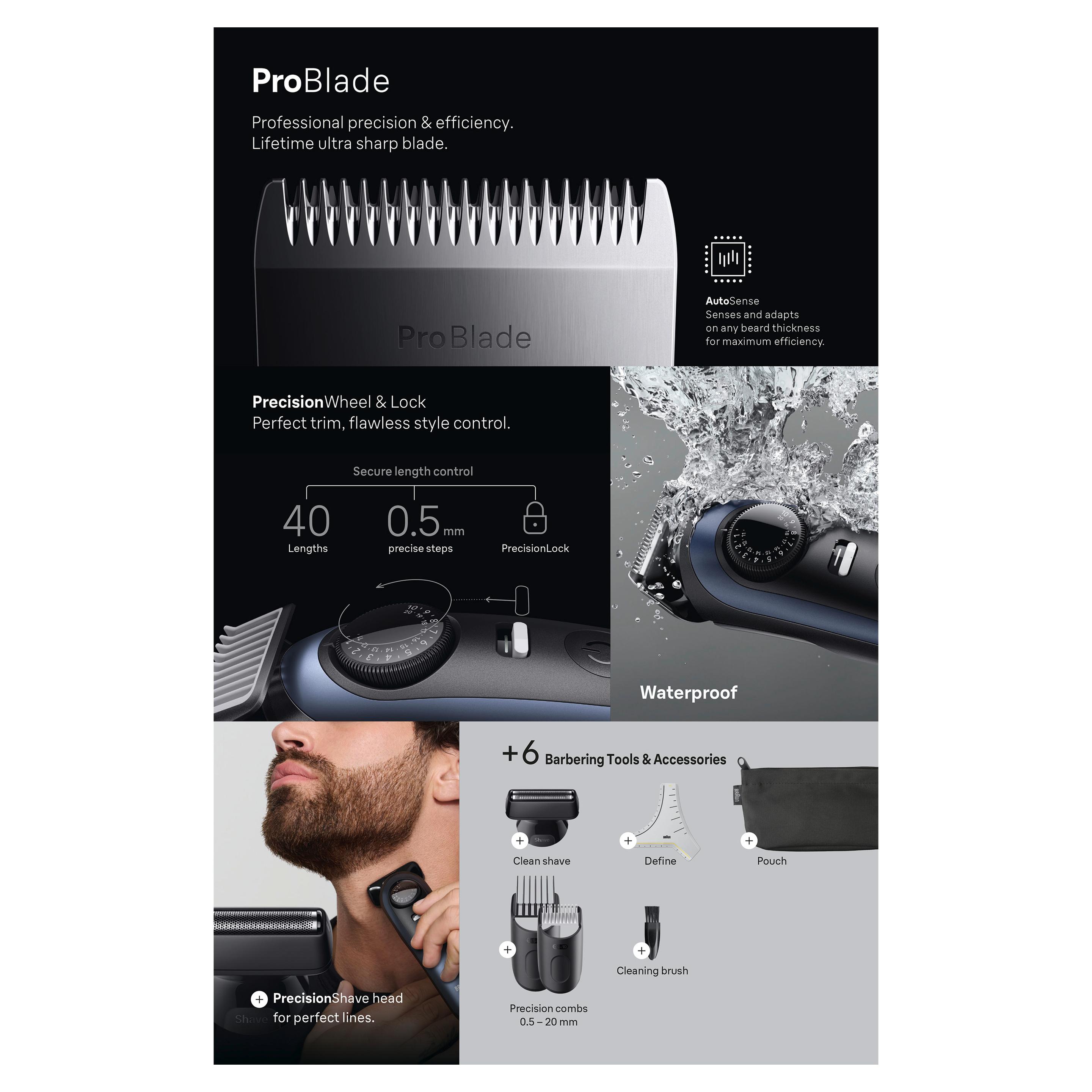 Produktbild BRAUN Barttrimmer Series 7 BT7520 2 von 17