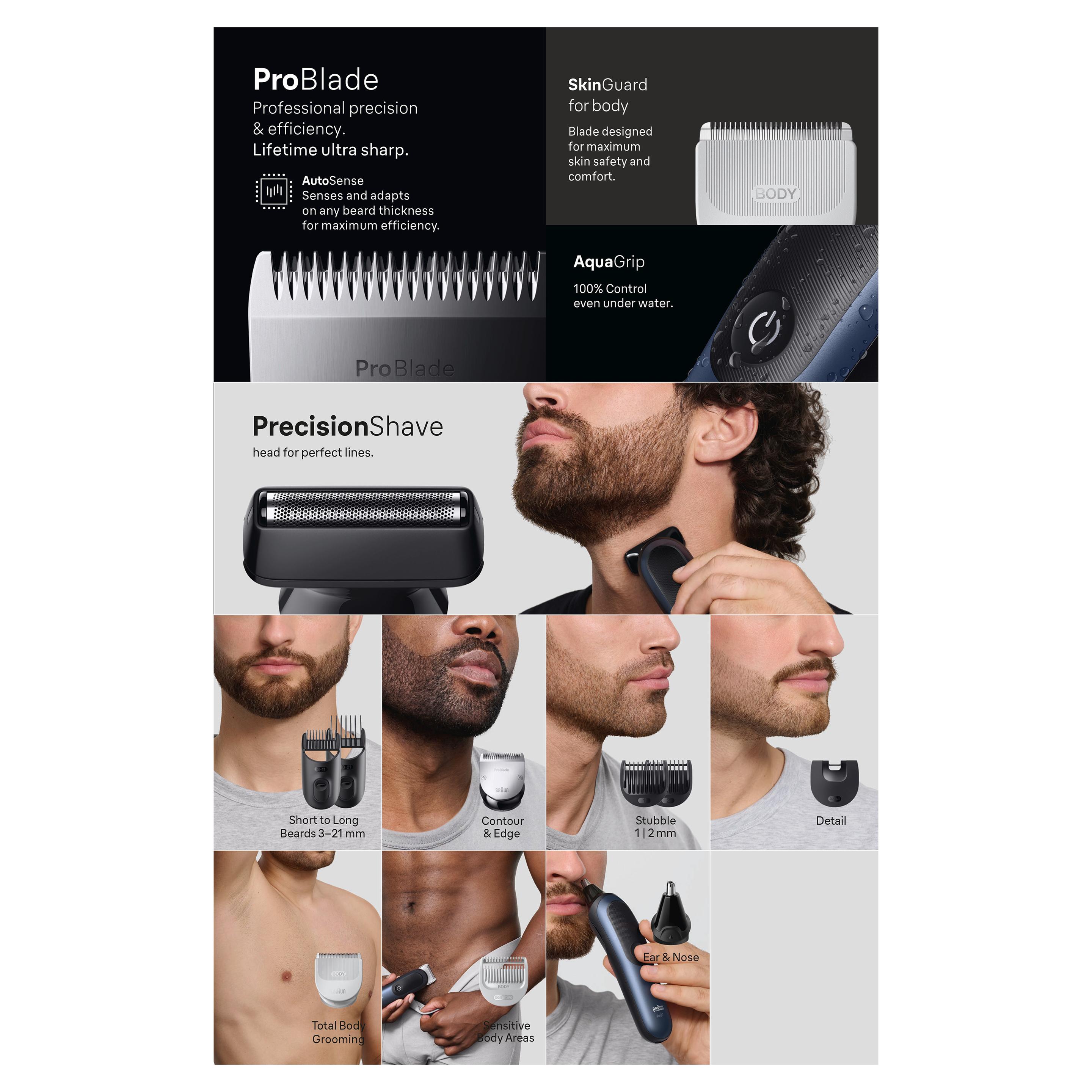 Produktbild BRAUN Barttrimmer Serie 7 All-In-One Style Kit AIO7540 3 von 17