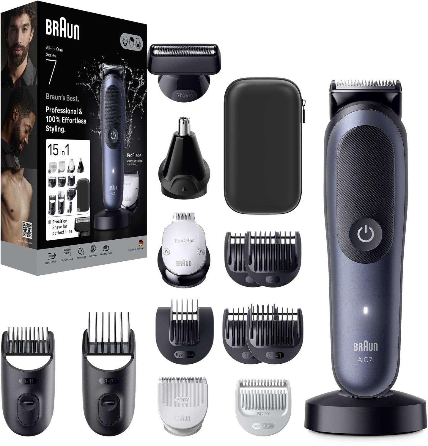 BRAUN Elektrorasierer Series 7 AIO7580°