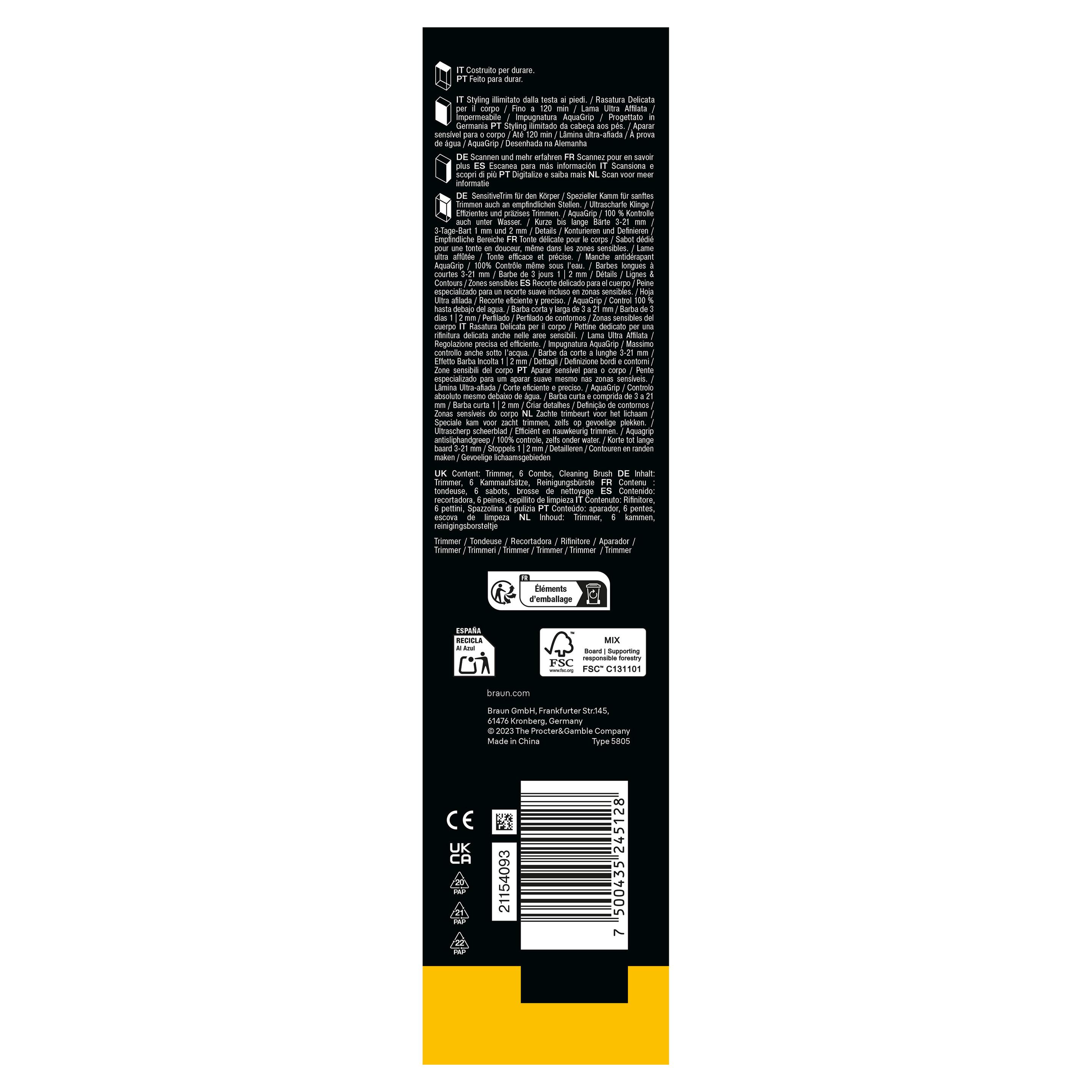 Produktbild BRAUN Barttrimmer Series 5 All-In-One Style Kit AIO5520 10 von 13