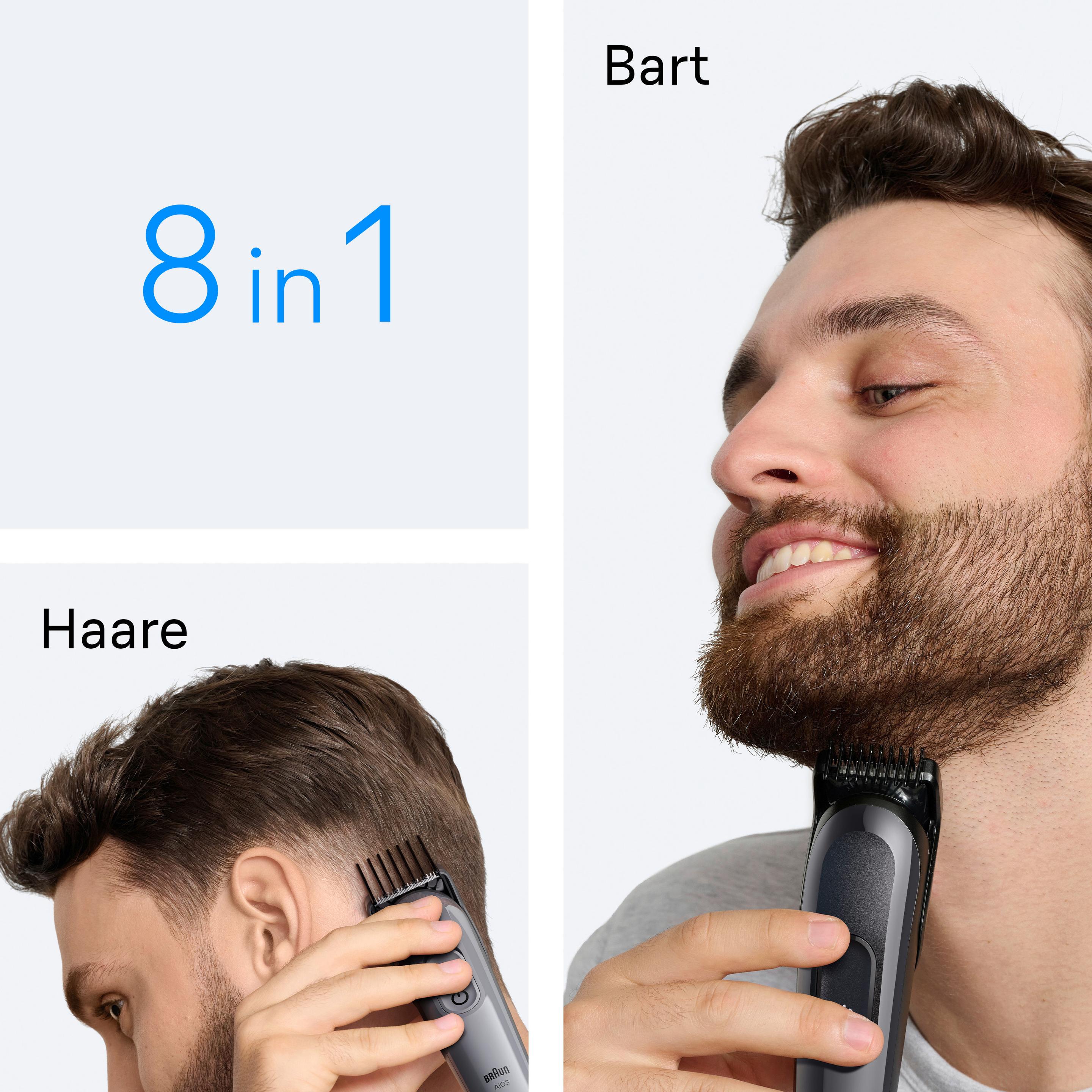 Produktbild BRAUN Barttrimmer Series 3 All-In-One Style Kit AIO3540 4 von 16