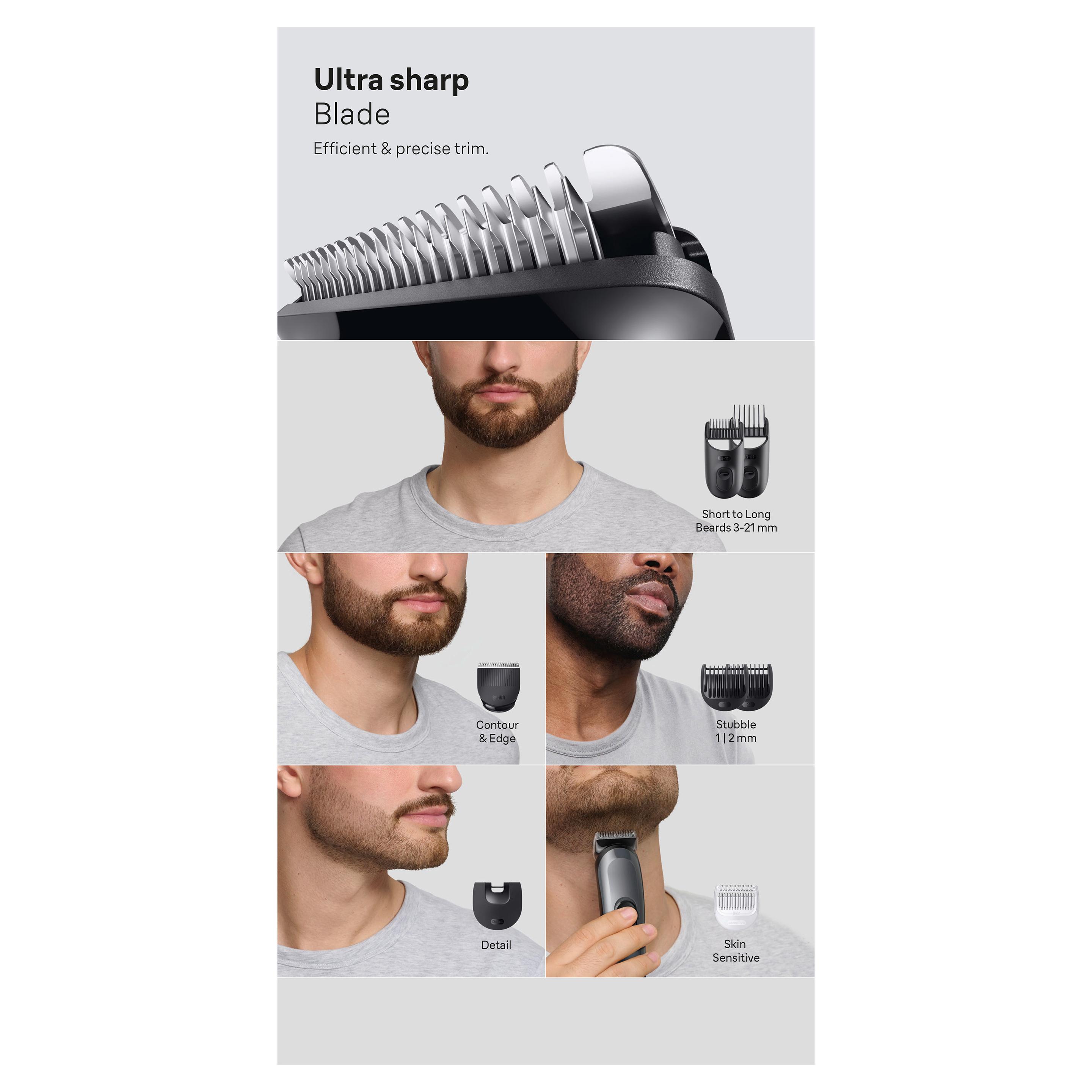 Produktbild BRAUN Barttrimmer Series 3 All-In-One Style Kit AIO3540 2 von 16