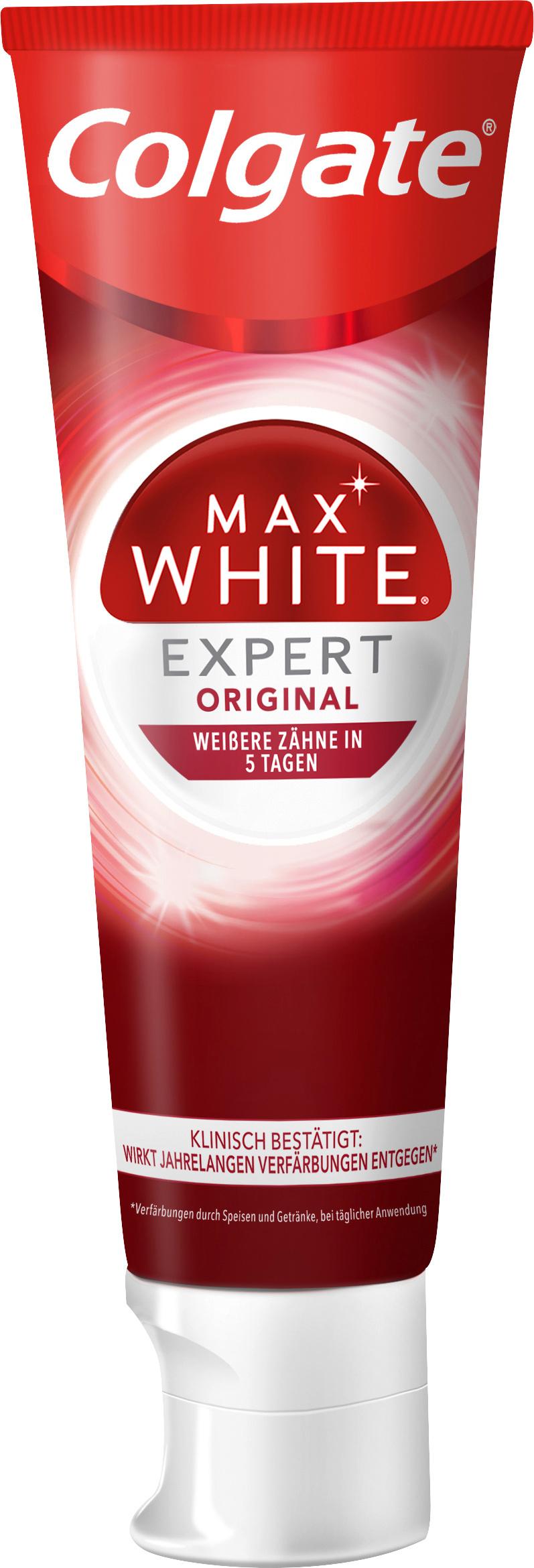 Produktbild Colgate Max White Expert Original Zahnpasta 2 von 7