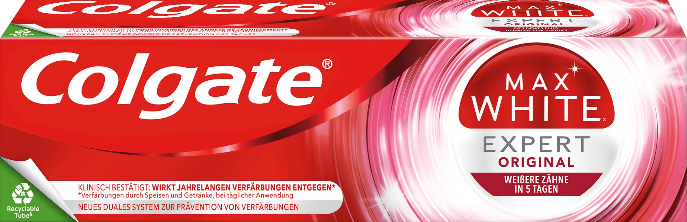 Colgate Max White Expert Original Zahnpasta