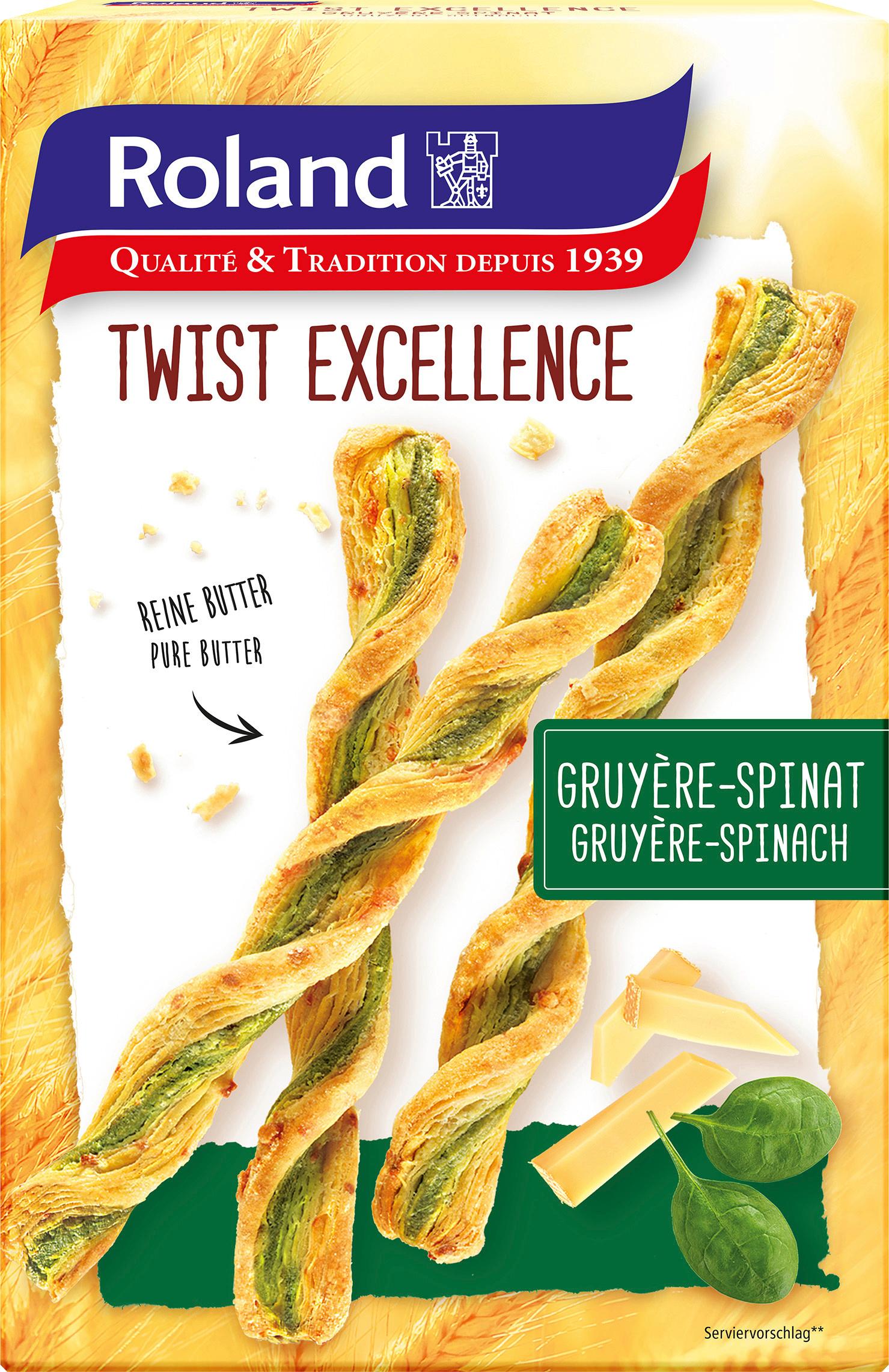 Roland Twist Excellance Gruyere-Spinat