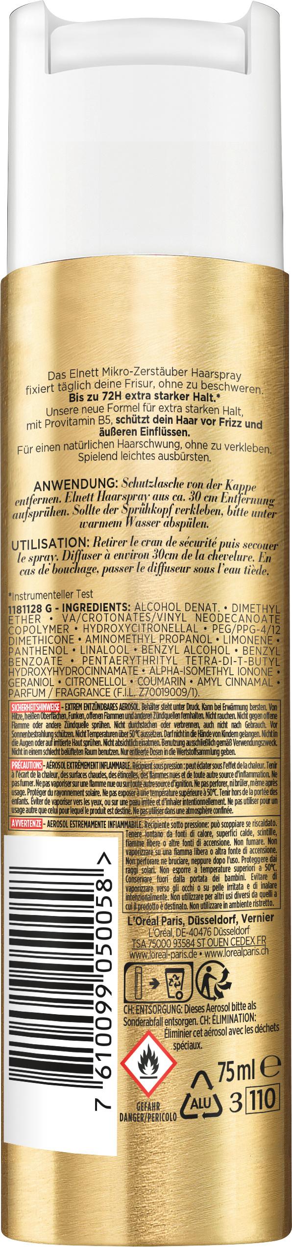 Produktbild Elnett Haarspray extra starker Halt Mini 2 von 9