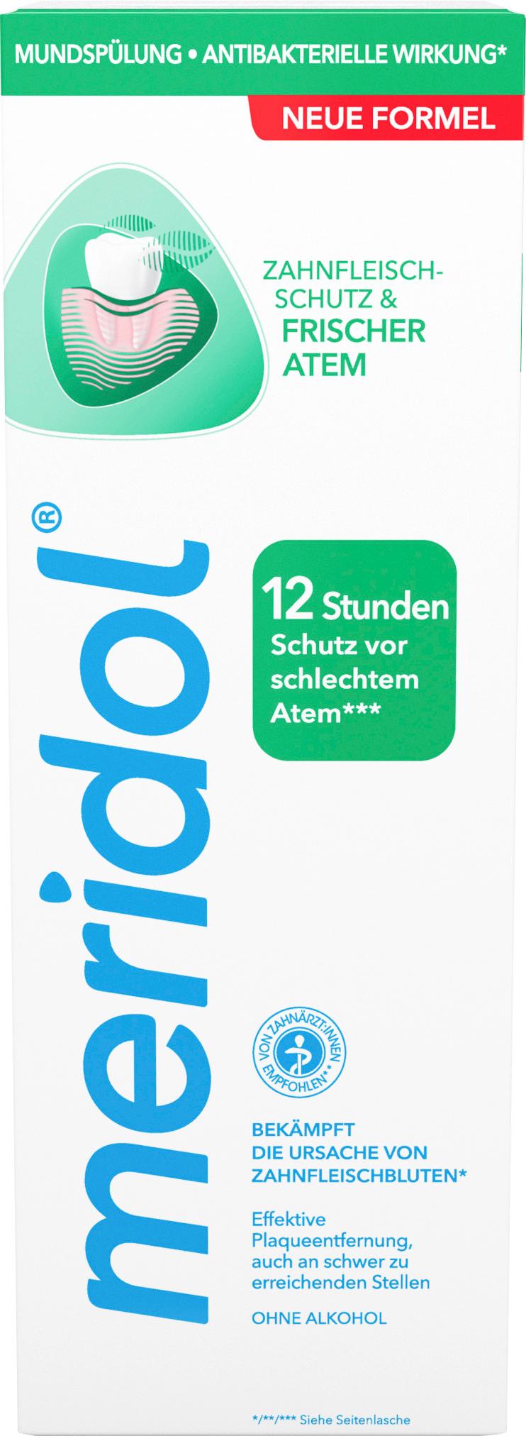 meridol Mundspülung Zahnfleischschutz&Frischer Atem - 12h frischer Atem