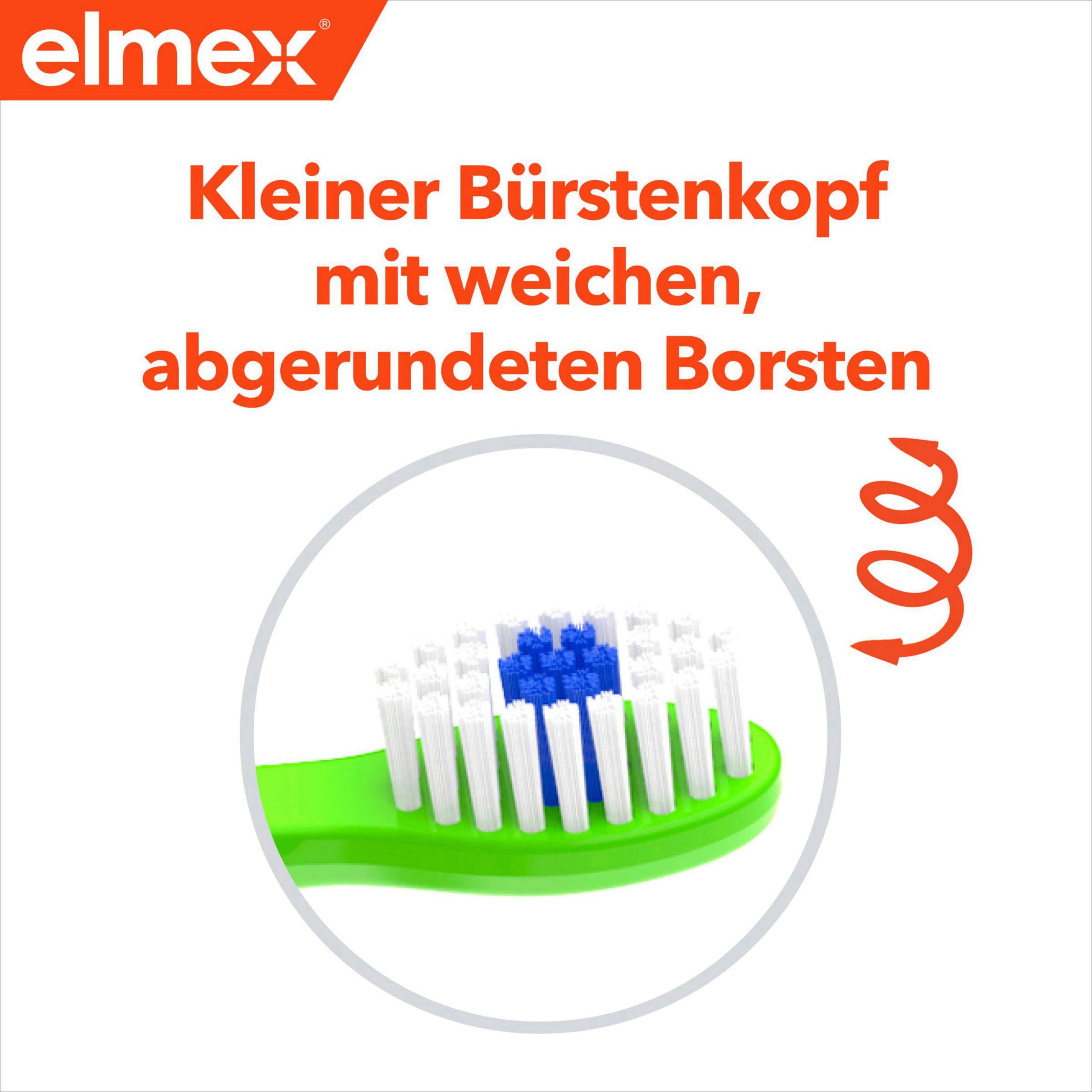 Produktbild elmex Lern-Zahnbürste weich inkl. elmex Kinder-Zahnpasta 2 von 9