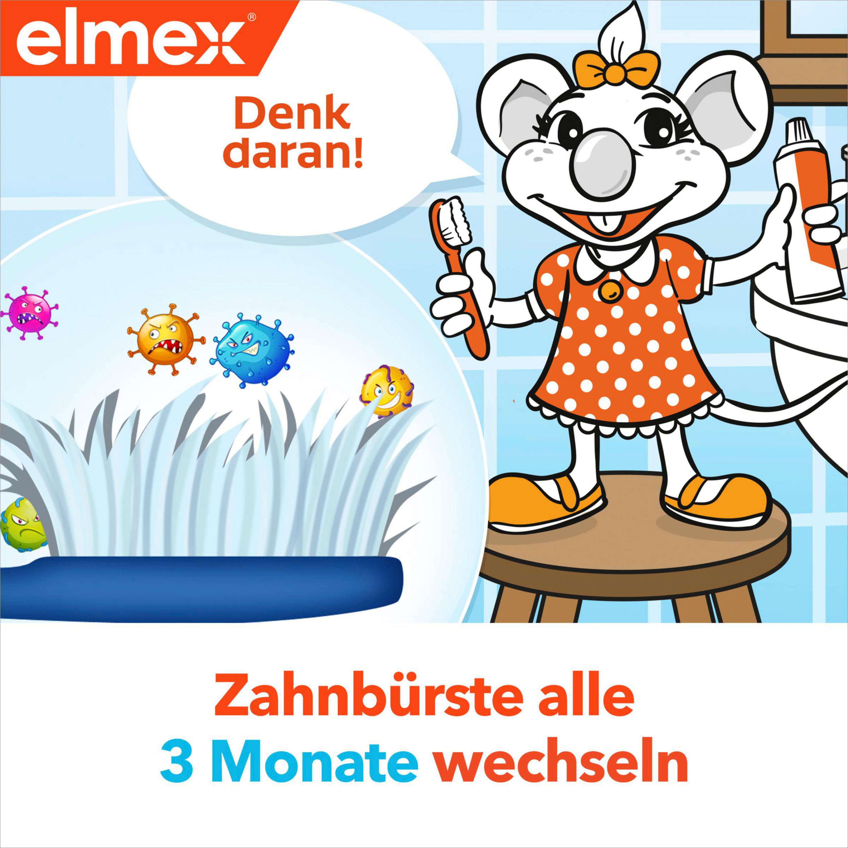 Produktbild elmex Lern-Zahnbürste weich inkl. elmex Kinder-Zahnpasta 3 von 9