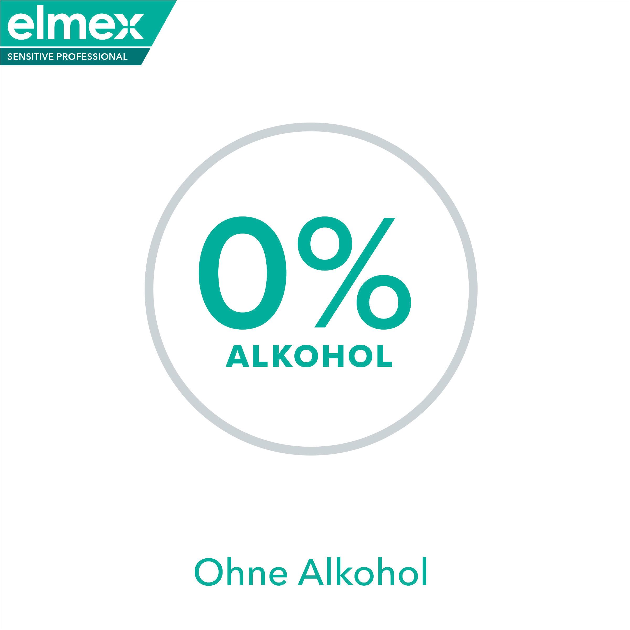 Produktbild elmex Mundspülung Sensitive Professional – alkoholfreie Mundspülung für effektive Schmerzlinderung empfindlicher Zähne 7 von 11