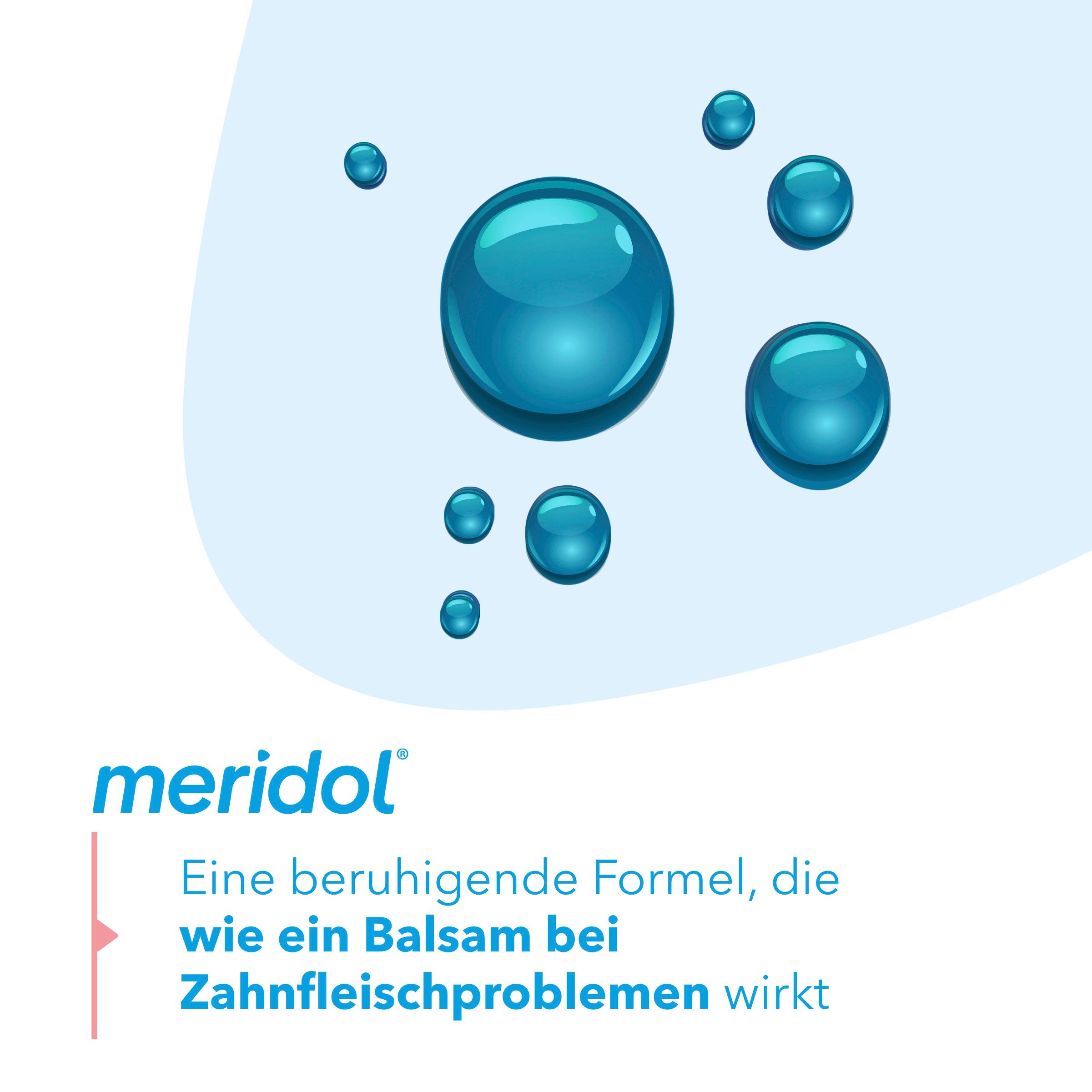 Produktbild meridol Mundspülung gegen Zahnfleischentzündung, Mundgeruch&Parodontitis 4 von 12