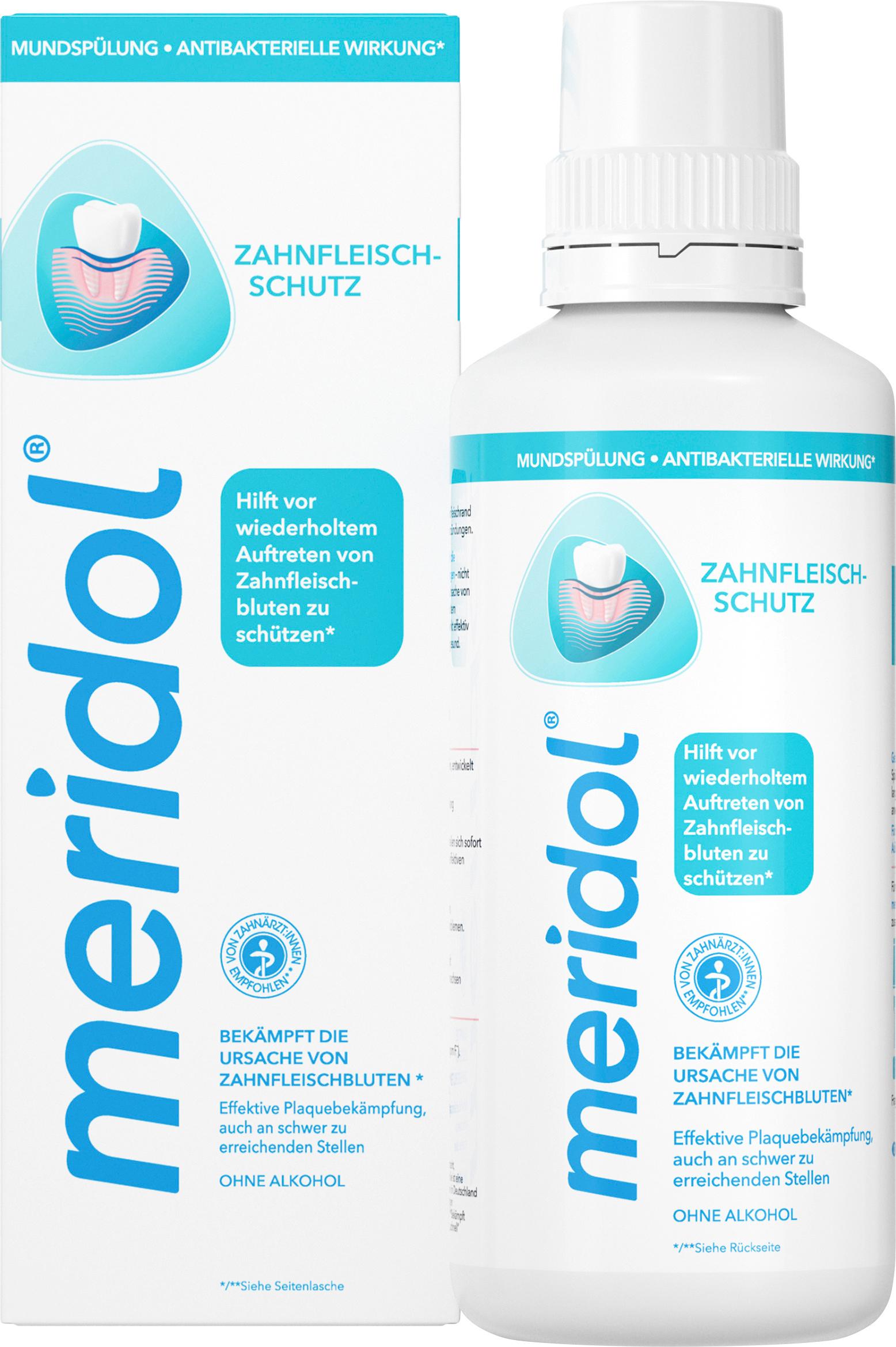 Produktbild meridol Mundspülung gegen Zahnfleischentzündung, Mundgeruch&Parodontitis 2 von 12