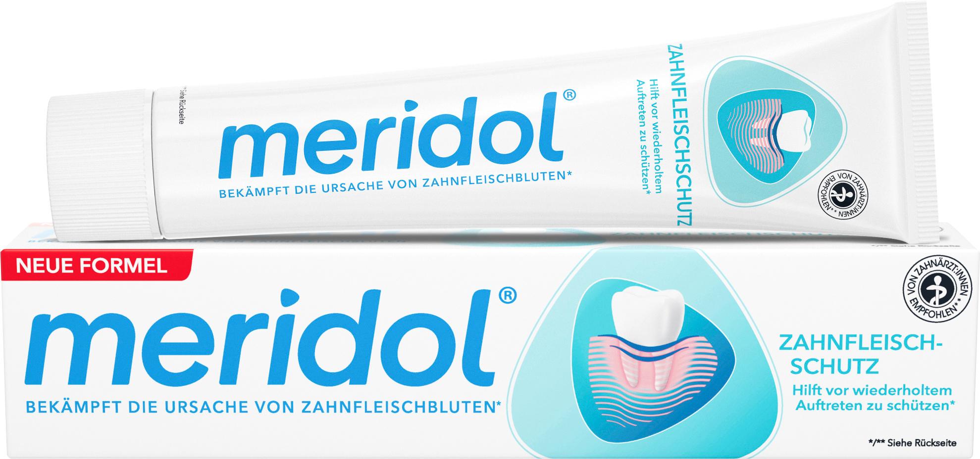 Produktbild meridol Zahnfleischschutz Zahnpasta bei Zahnfleischbluten, Zahnfleischentzündung oder Zahnfleischrückgang 7 von 10
