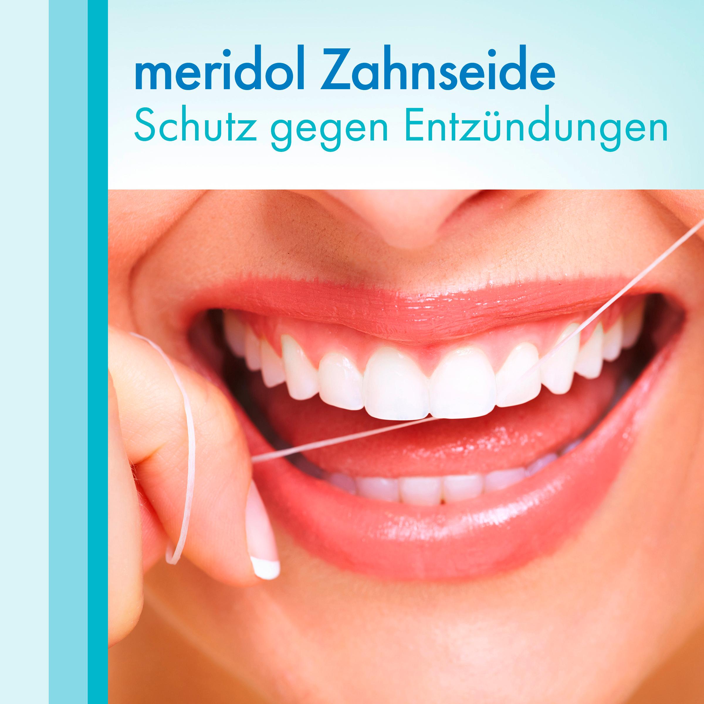 Produktbild meridol Flausch-Zahnseide - zur gründlichen und sanften Reinigung der Zahnzwischenräume 6 von 8