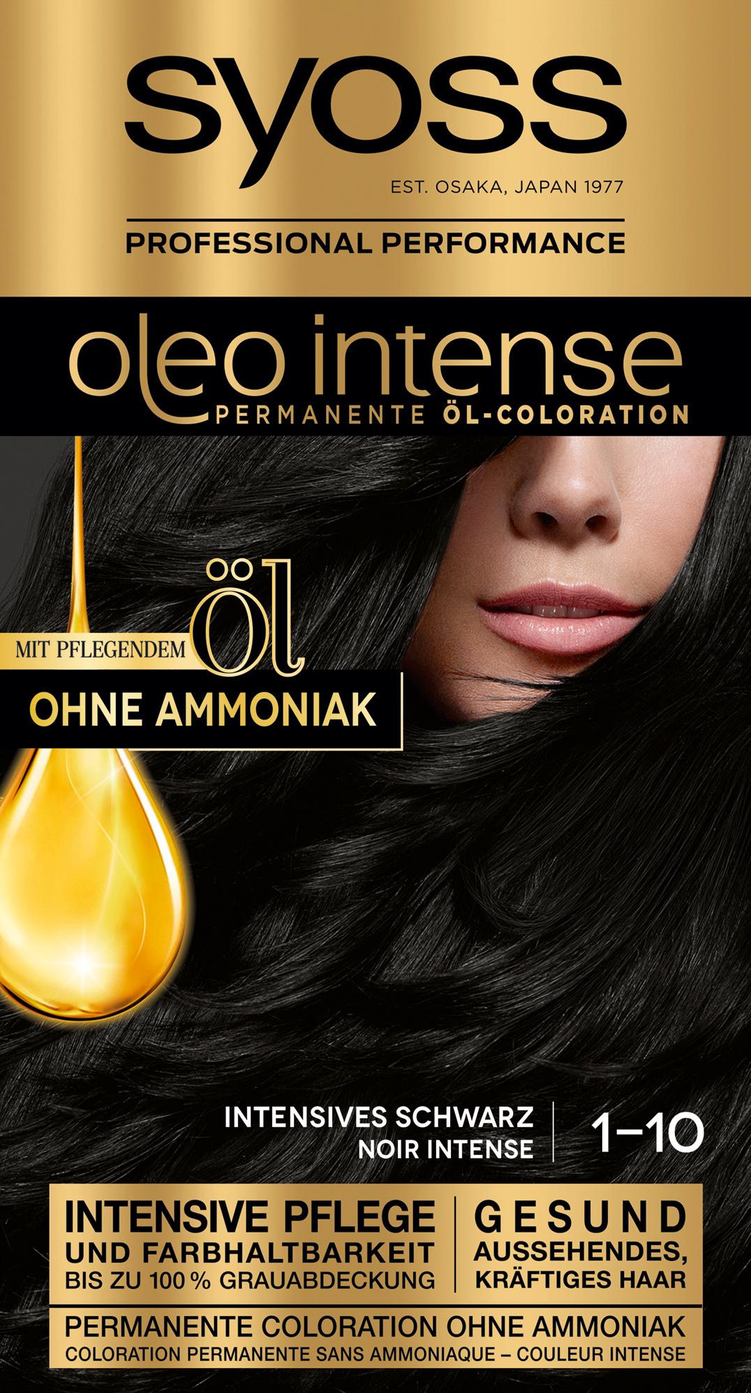 SYOSS OLEO Intense 1-10 Intensives Schwarz Stufe 3