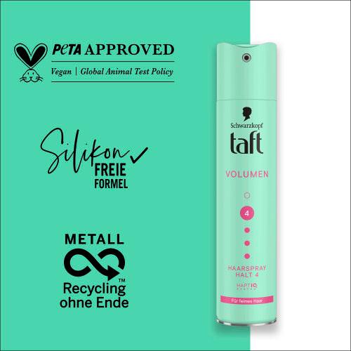 Produktbild taft Haarspray Volumen feines Haar Haltegrad 4 - starker Halt 5 von 8