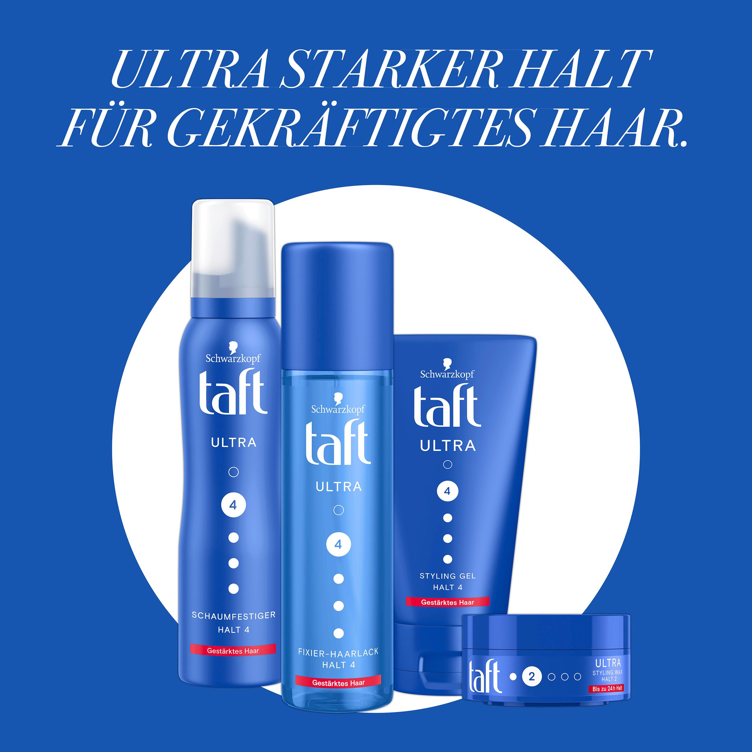 Produktbild taft Styling Gel Ultra 150 ml Haltegrad 4 - starker Halt 4 von 5