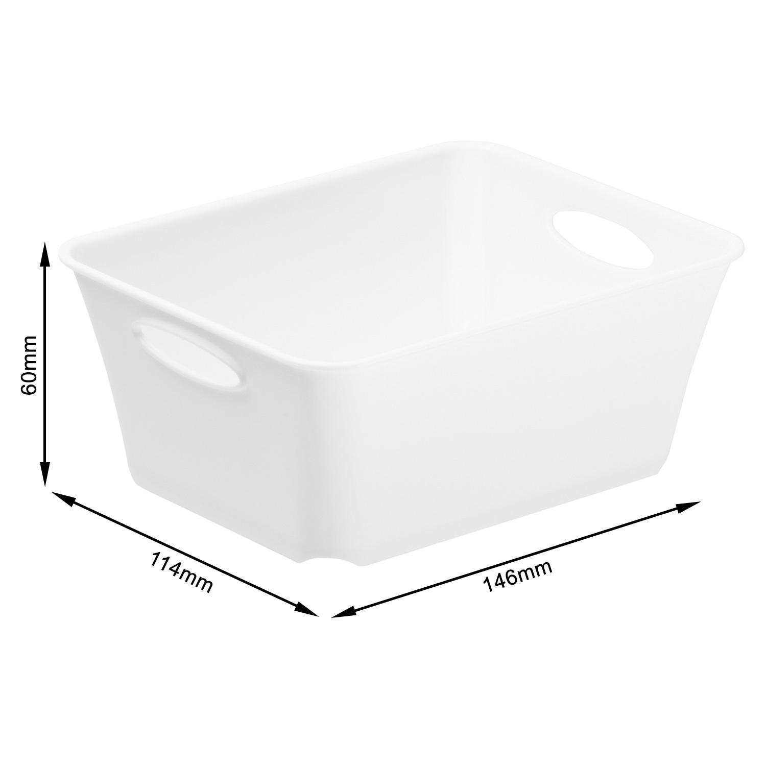 Produktbild rotho Aufbewahrungsbox DIN A7 LIVING 0,5l 4 von 4