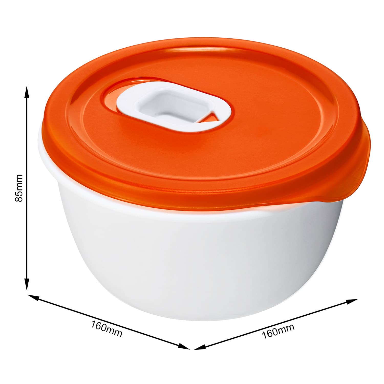 Produktbild rotho Mikrowellen-Schüssel Micro Clever 0,8l 3 von 4