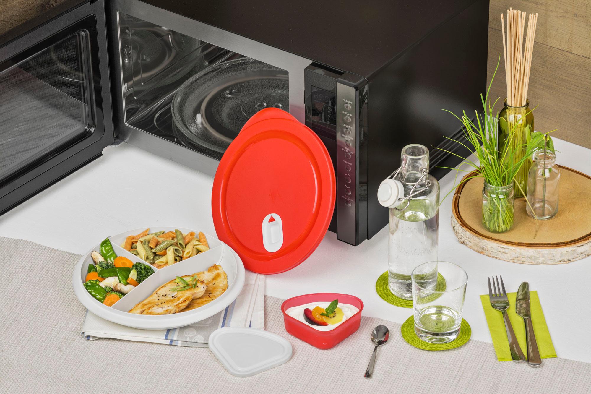 Produktbild rotho Mikrowellen Teller CLEVER XL 1,2l 4 von 4