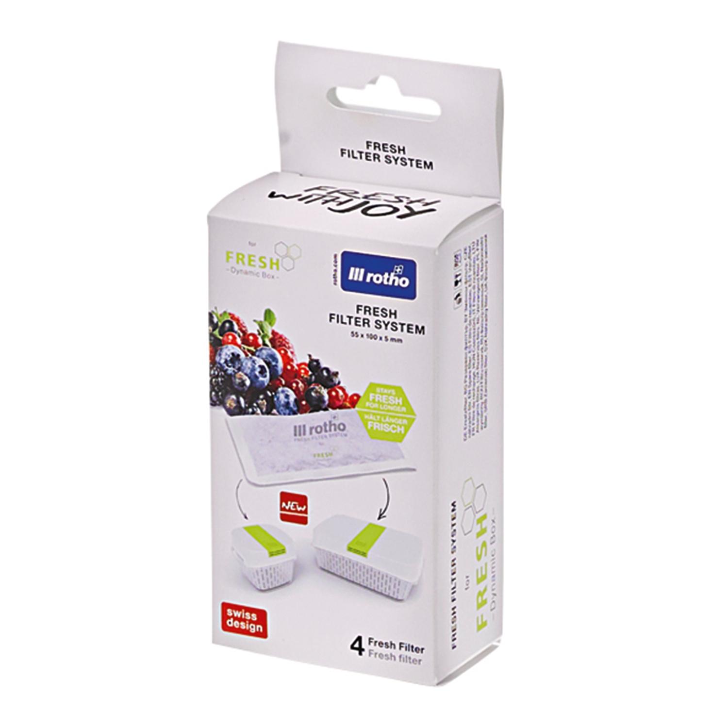 Produktbild rotho Filtersystem FRESH DYNAMIC 4er Pack 2 von 3
