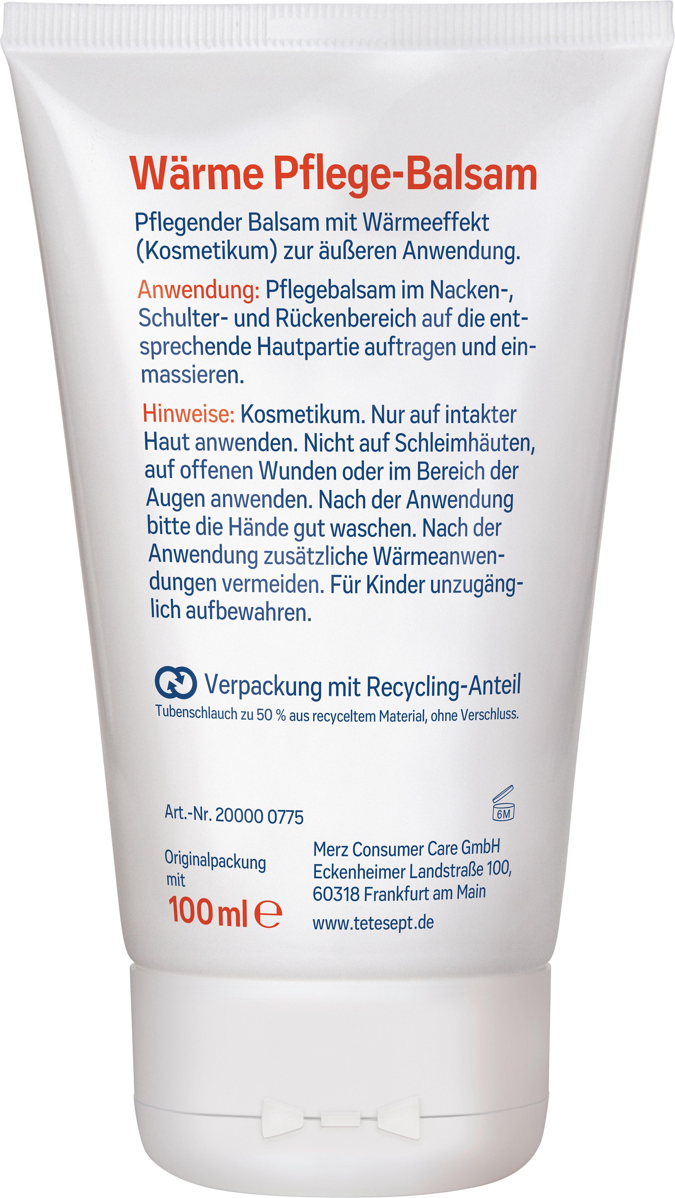 Produktbild tetesept Wärme Pflege-Balsam 6 von 7