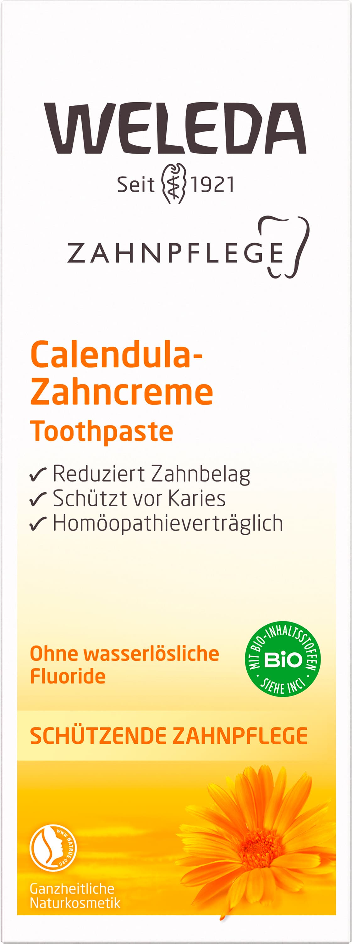 Produktbild WELEDA ZAHNPFLEGE Calendula-Zahncreme 3 von 5