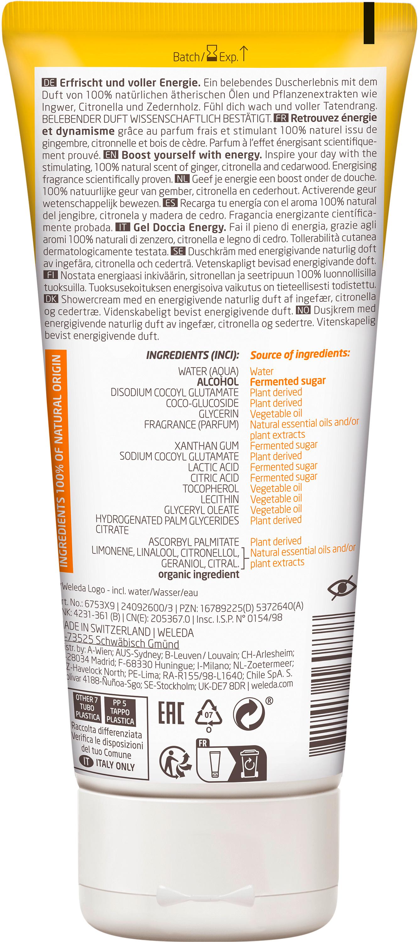 Produktbild WELEDA Aroma Shower Energy 2 von 3