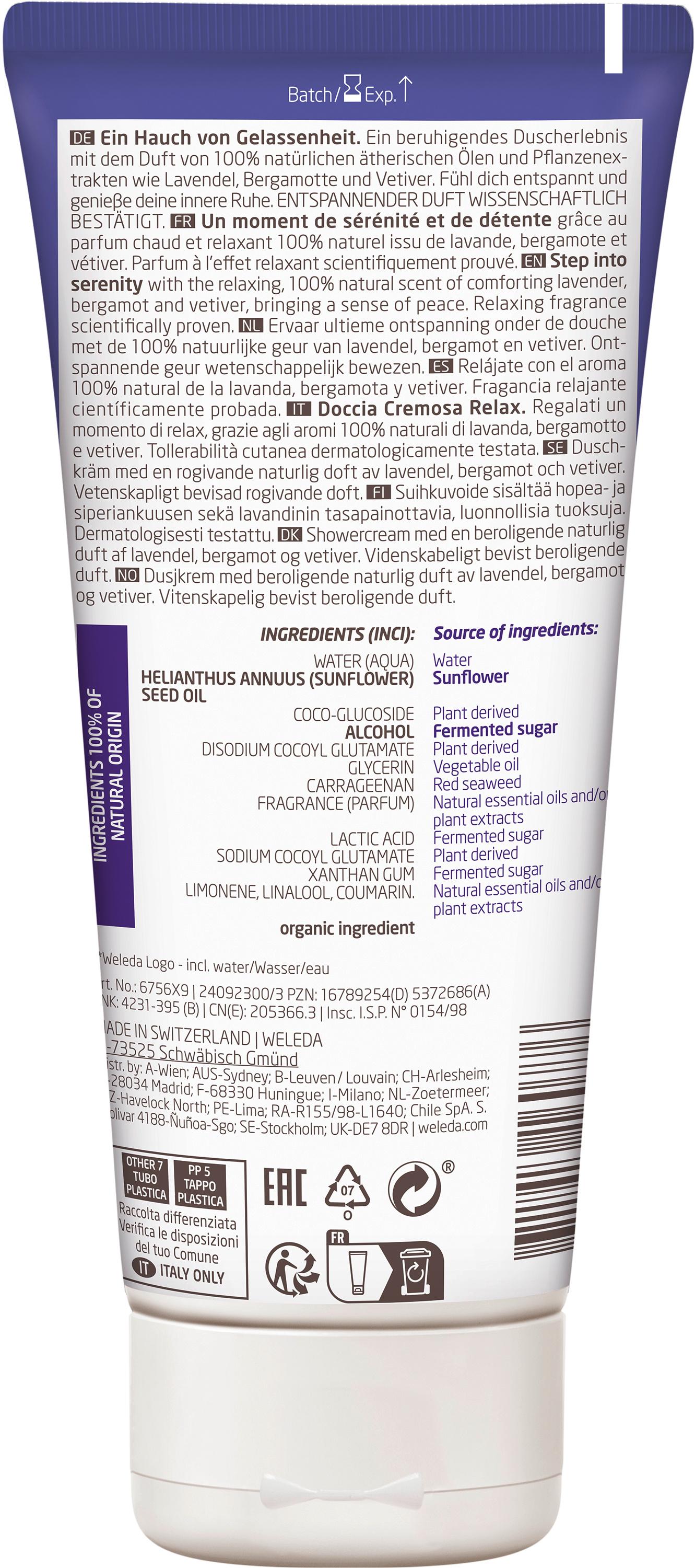 Produktbild WELEDA Aroma Shower Relax 2 von 4