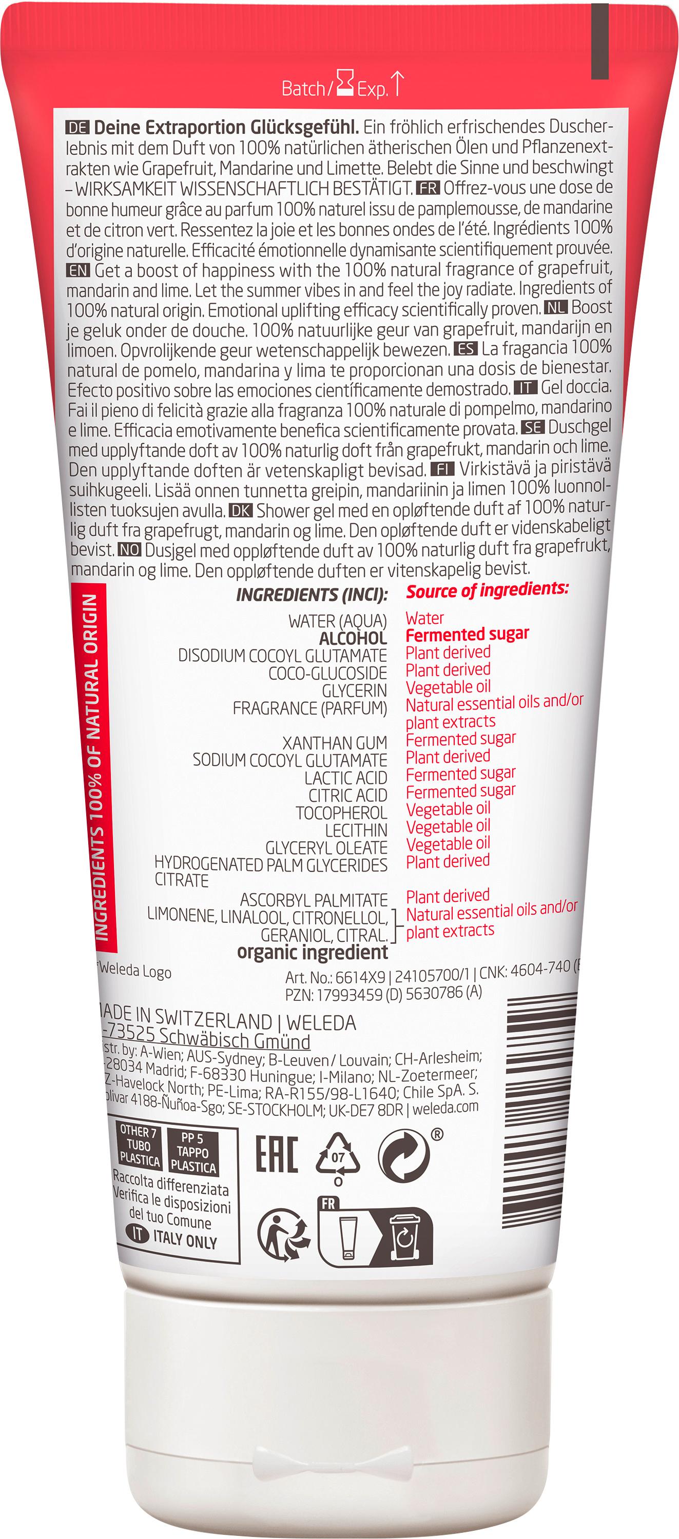 Produktbild WELEDA Aroma Shower Happiness 2 von 3