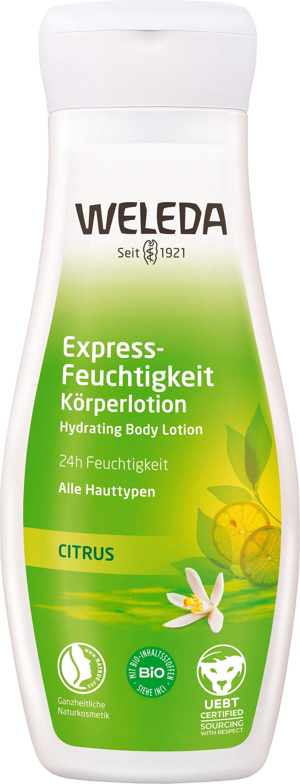 WELEDA CITRUS Express-Feuchtigkeit Körperlotion