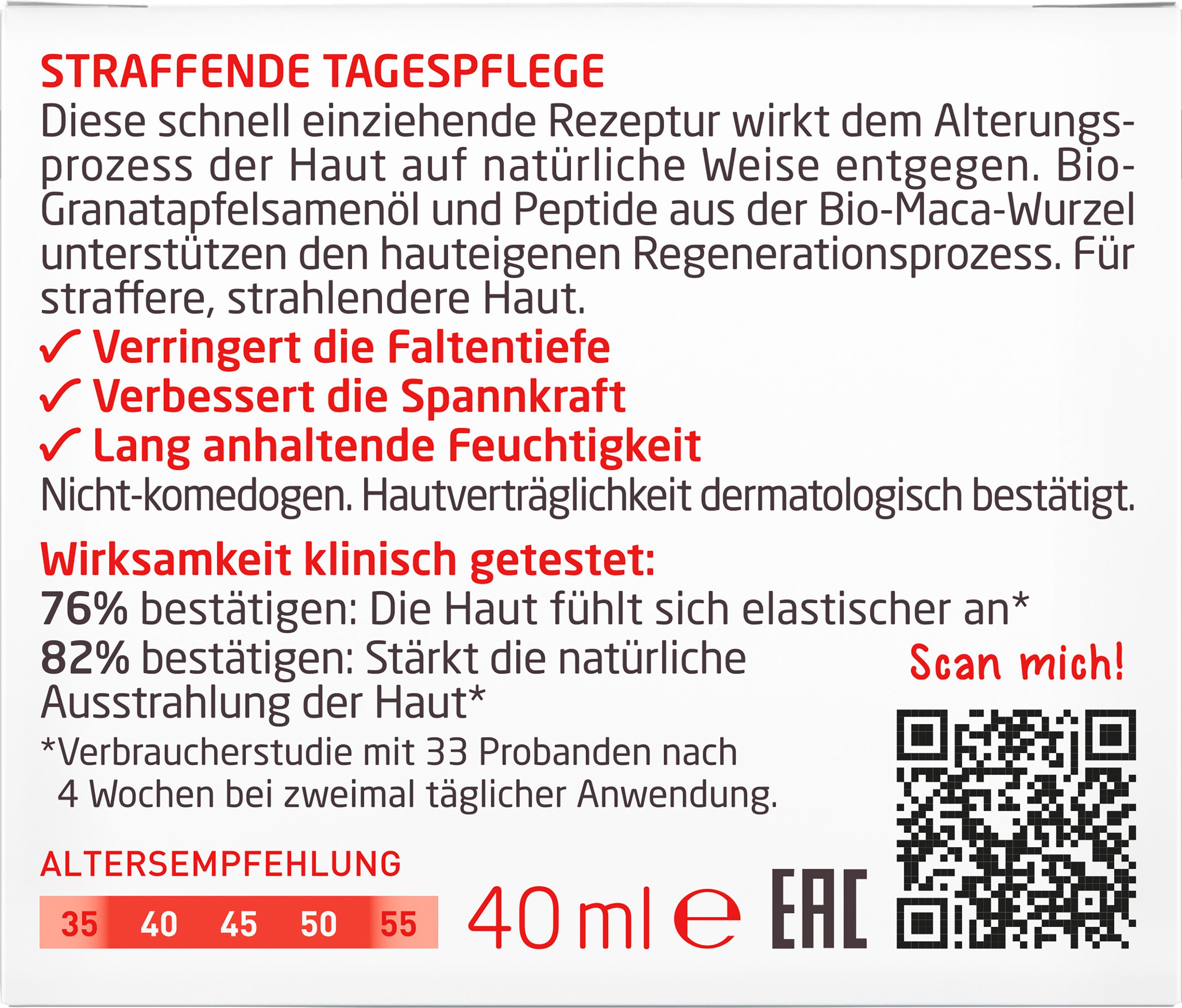 Produktbild Weleda GRANATAPFEL Straffende Tagespflege Granatapfel&Maca-Peptide 3 von 10