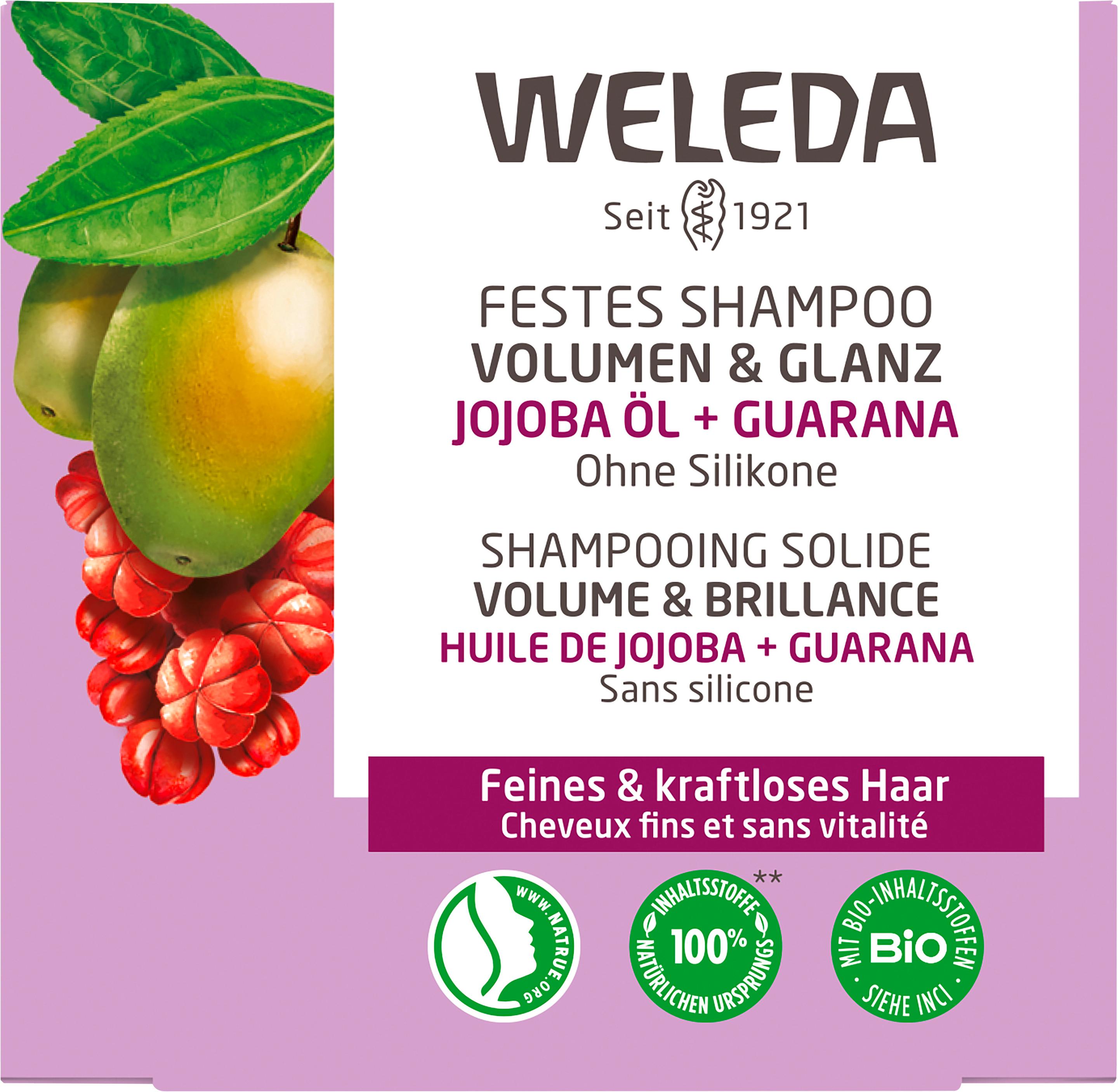 Weleda Festes Shampoo Volumen&Glanz