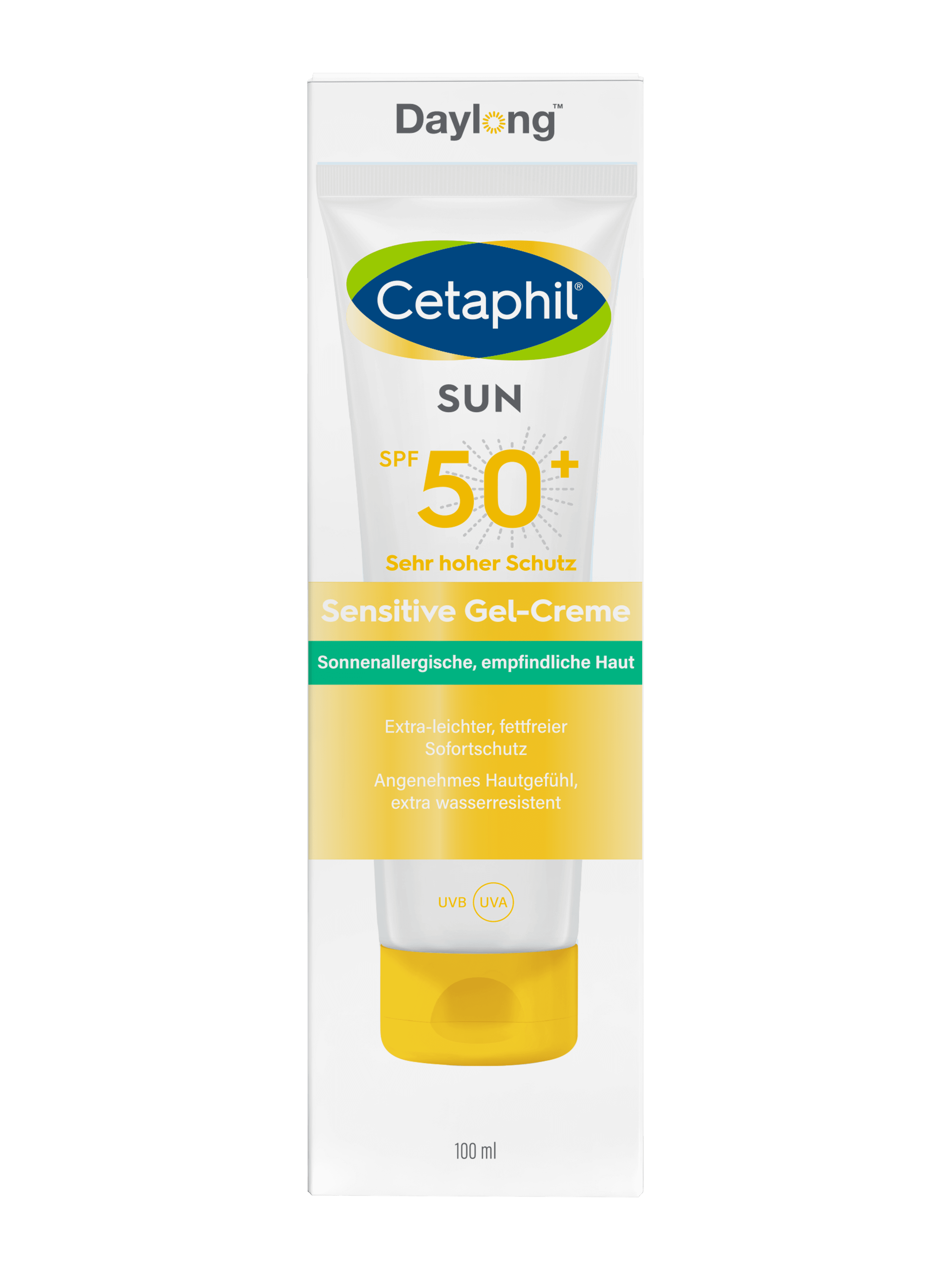 Produktbild Cetaphil Sun Daylong Sensitive Gel-Creme SPF 50+ 2 von 2