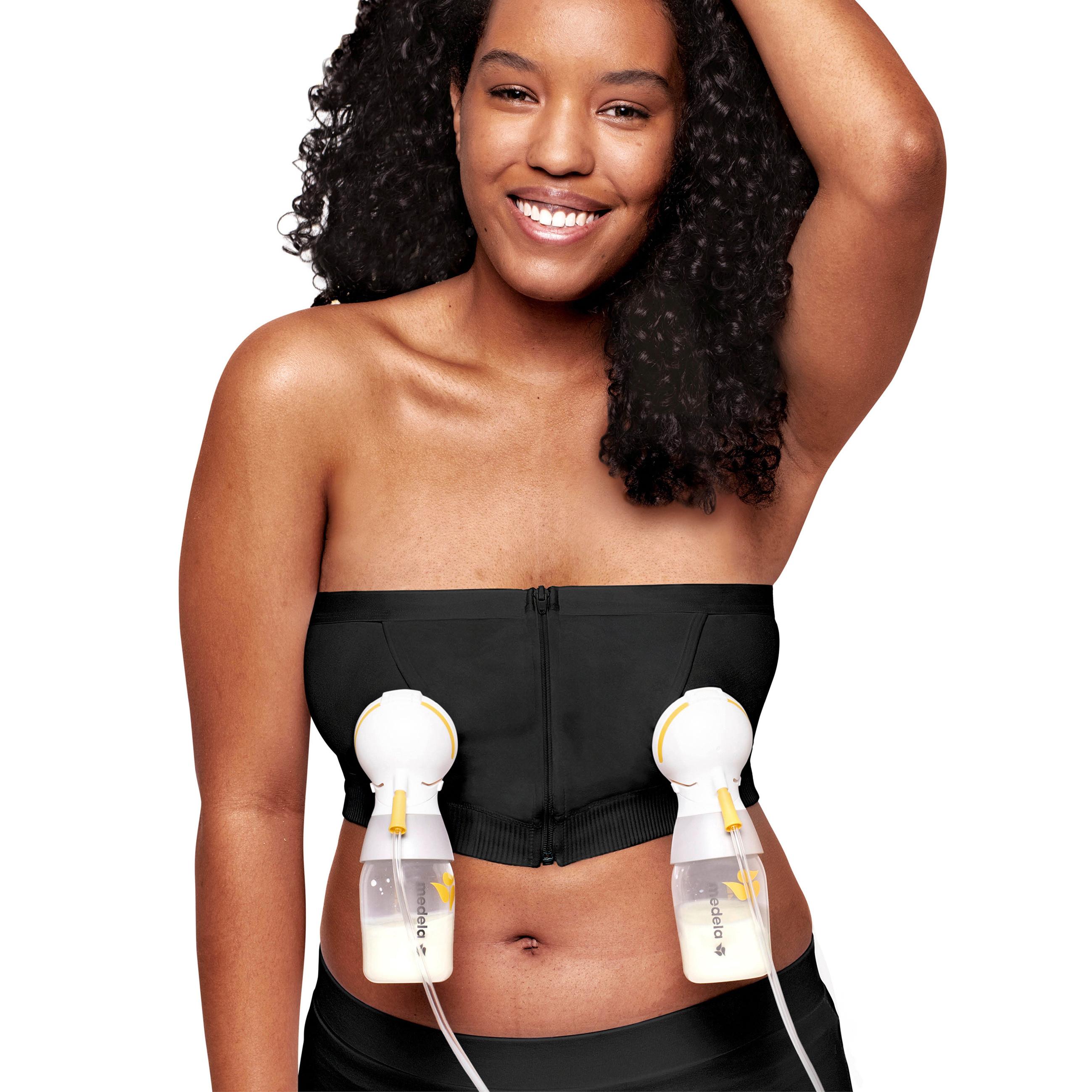 Produktbild Medela Hands-free™ Abpump-Bustier schwarz 3 von 5