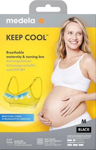 Medela Keep Cool™ Schwangerschafts- und Still-BH schwarz