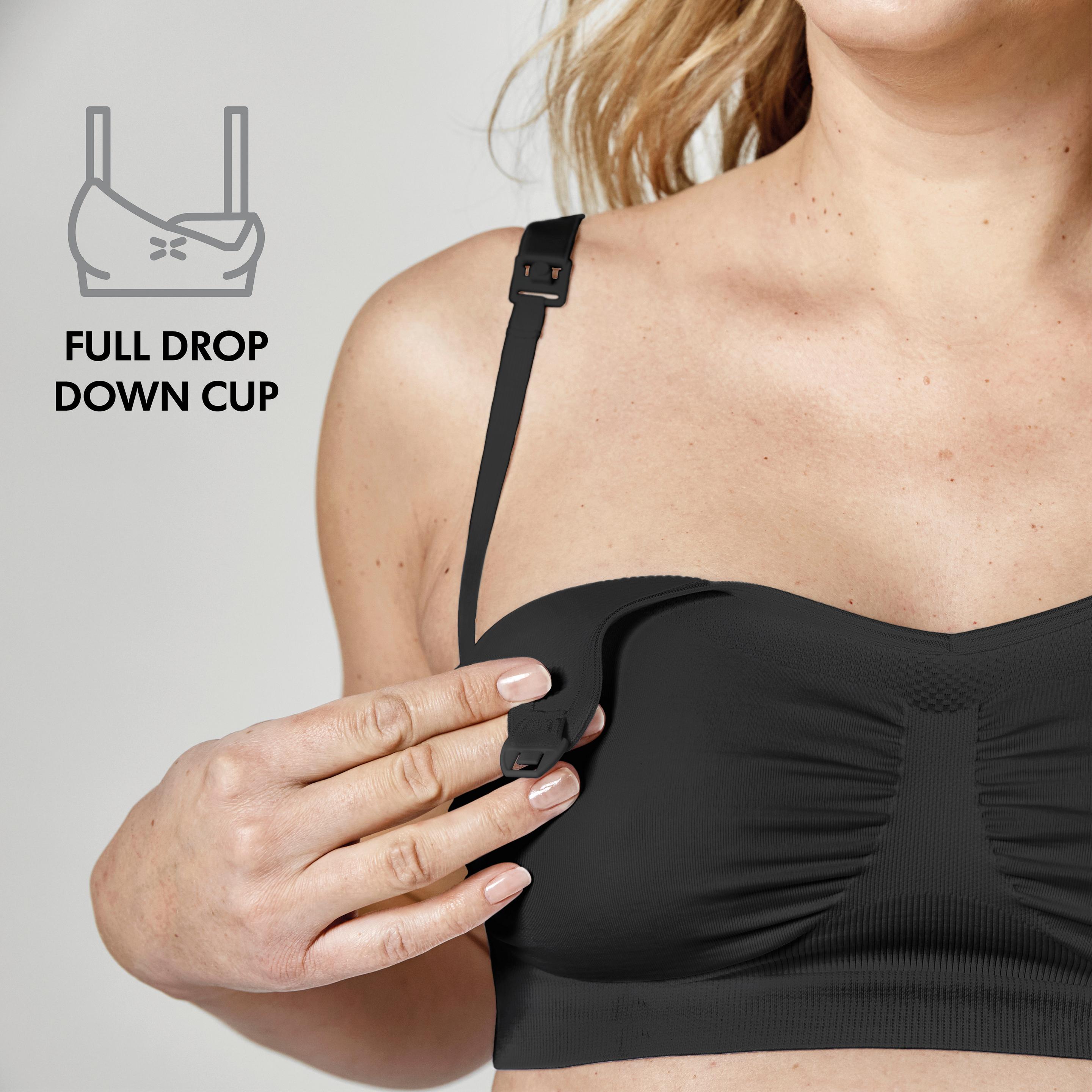 Produktbild Medela Keep Cool™ Schwangerschafts- und Still-BH schwarz 6 von 7
