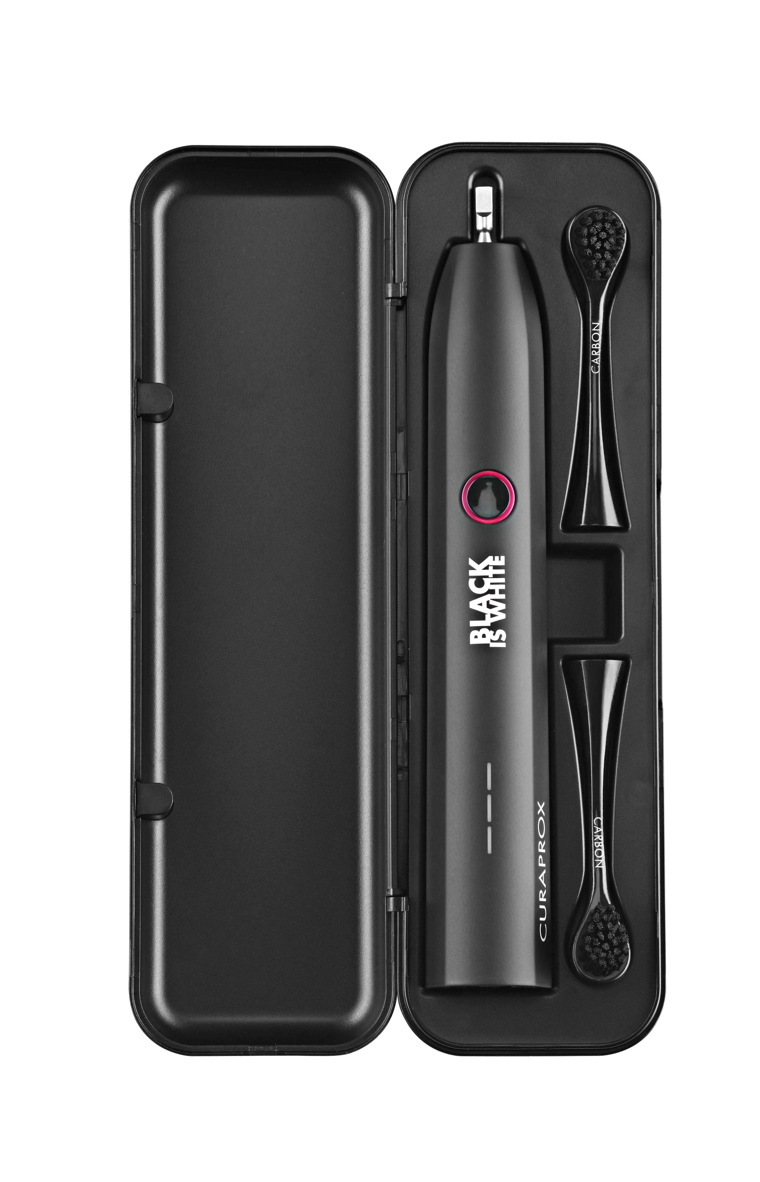 Produktbild Curaprox Schallzahnbürste Black Is White Hydrosonic 6 von 6